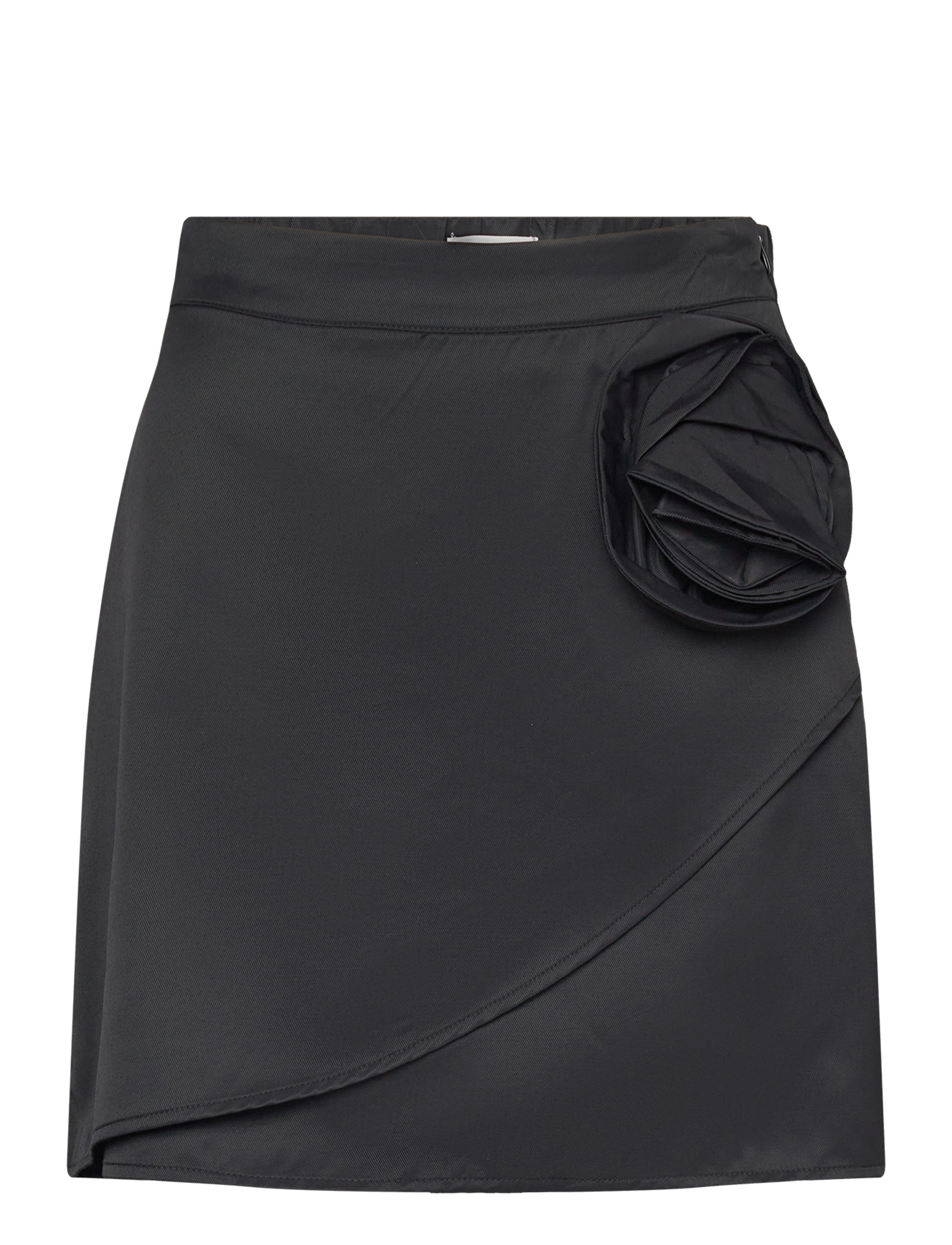 Object OBJLAGAN HW MINI SKIRT E AW FAIR 23 - Slå-om-nederdele - BLACK / black