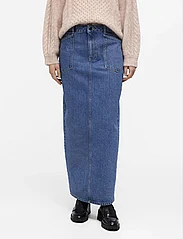 Object - OBJTHYLANE LONG DENIM SKIRT 131 DIV - jeansowe spódnice - medium blue denim - 2