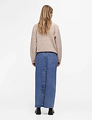 Object - OBJTHYLANE LONG DENIM SKIRT 131 DIV - jeansowe spódnice - medium blue denim - 3
