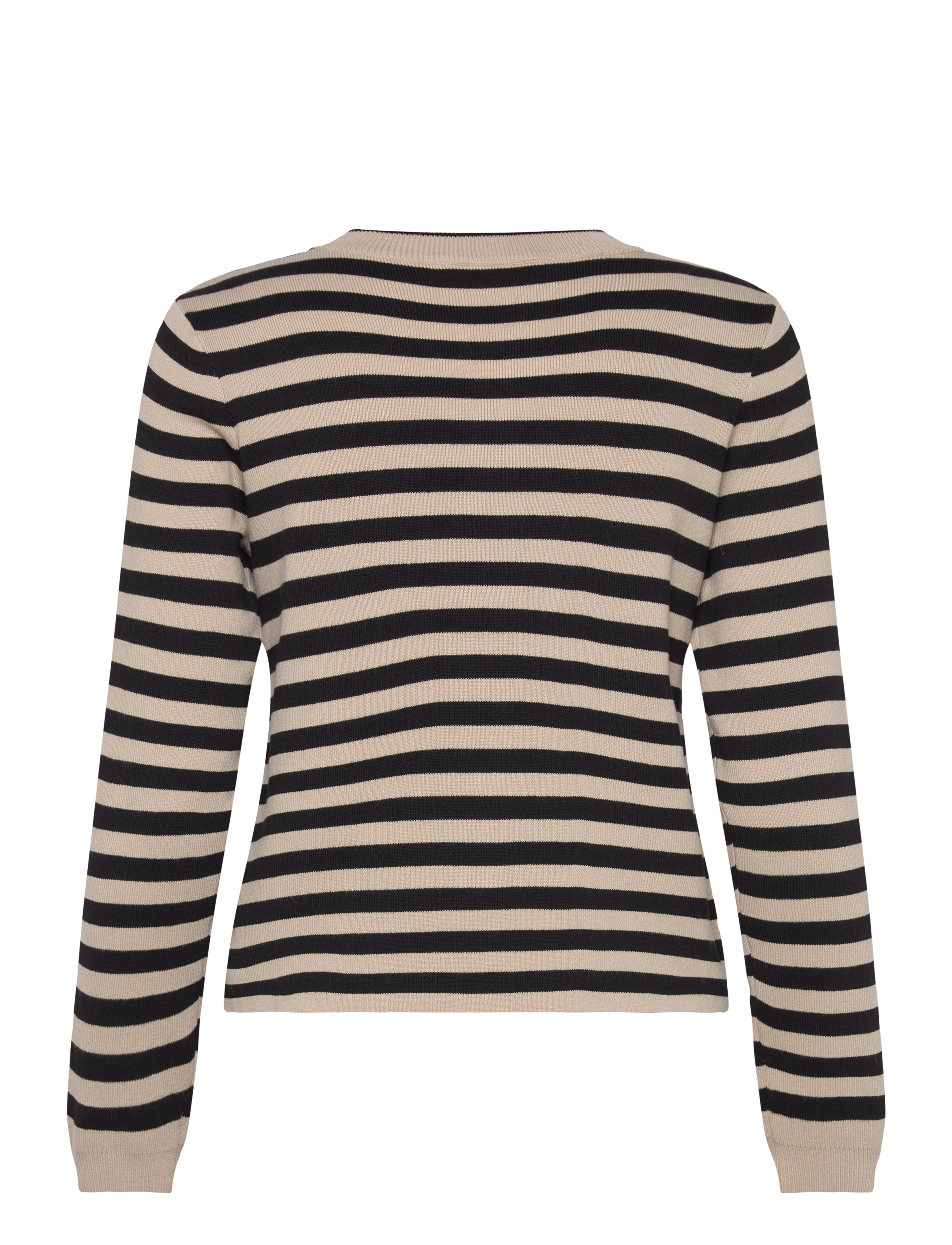 Object - OBJESTER SLI L/S KNIT CARDIGAN NOOS - cardigans - sandshell - 2
