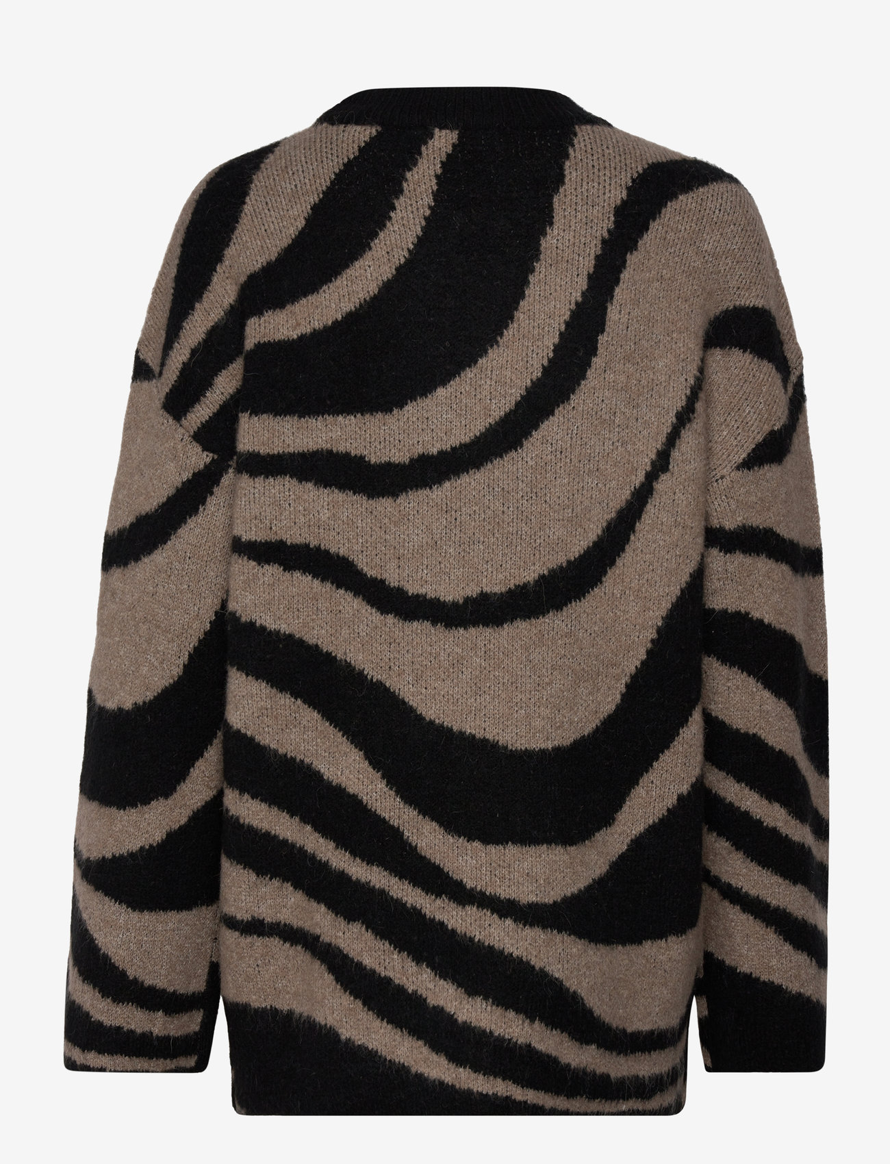 Object - OBJDIANA LO L/S KNIT PULLOVER NOOS - black - 1