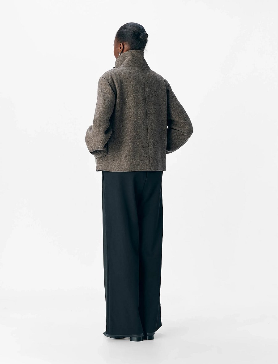 Object - OBJRIKI RE SHORT JACKET NOOS - villased jakid - morel - 2