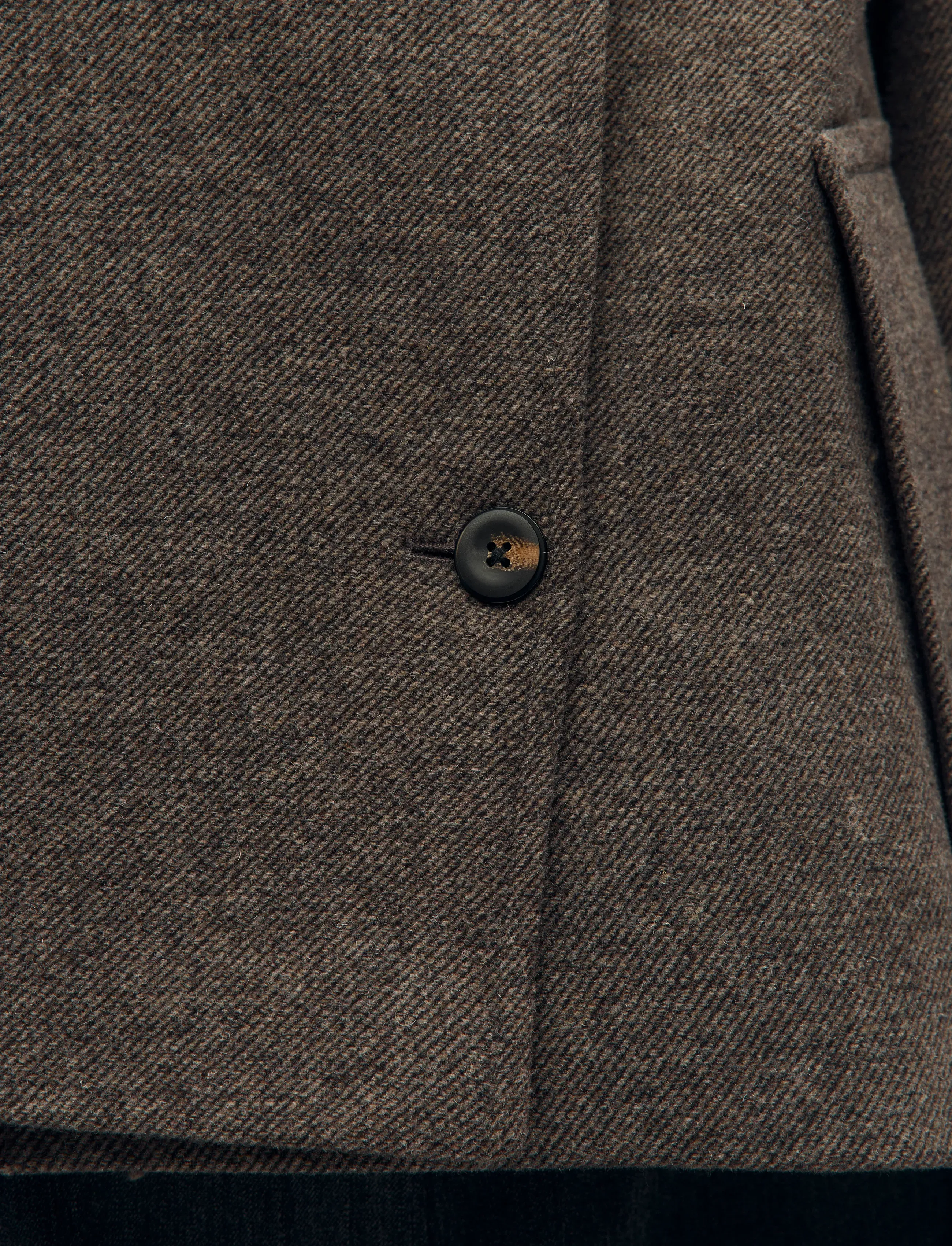 Object - OBJRIKI RE SHORT JACKET NOOS - fall jackets - morel - 5