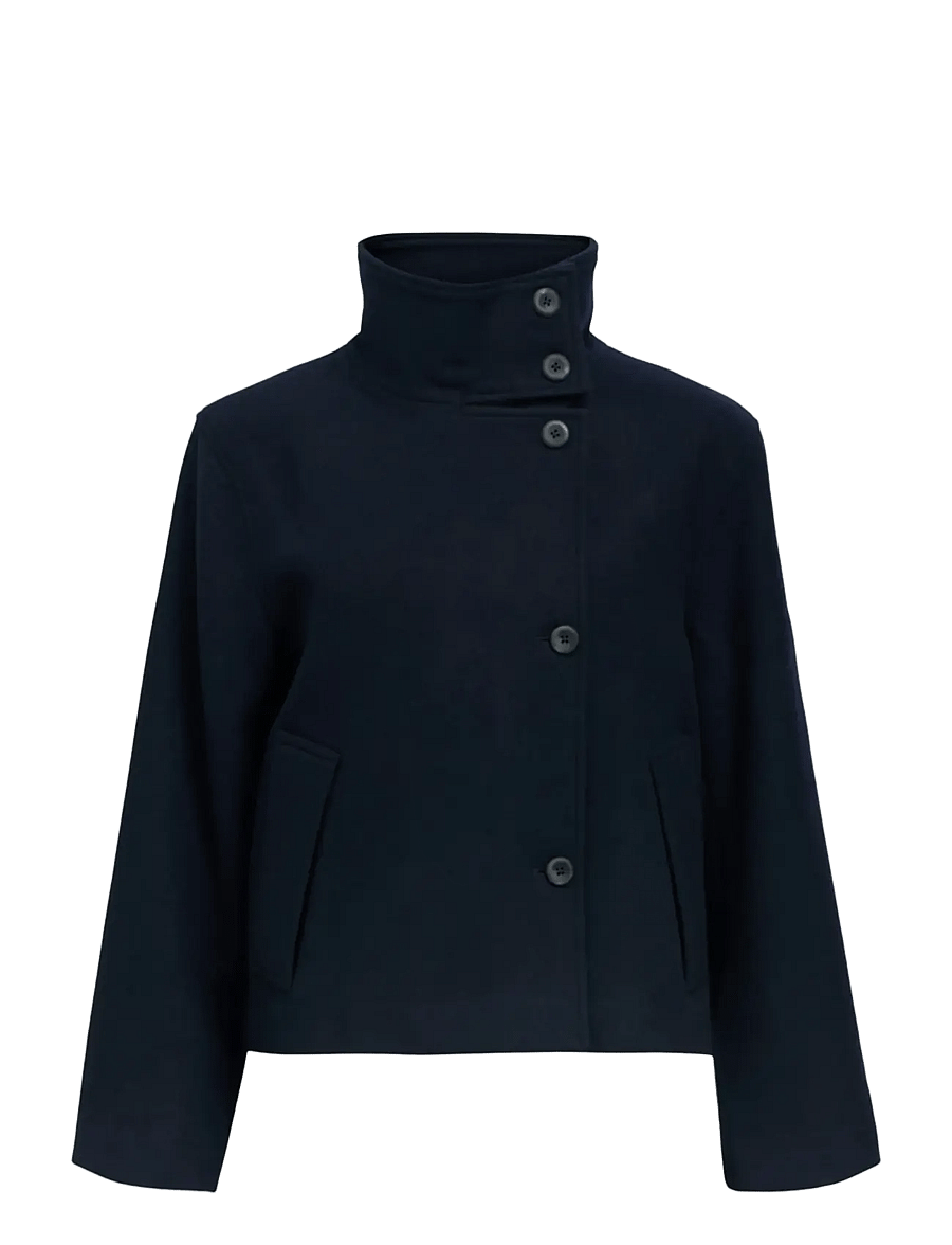 Object - OBJRIKI RE SHORT JACKET NOOS - ulljackor - sky captain - 1