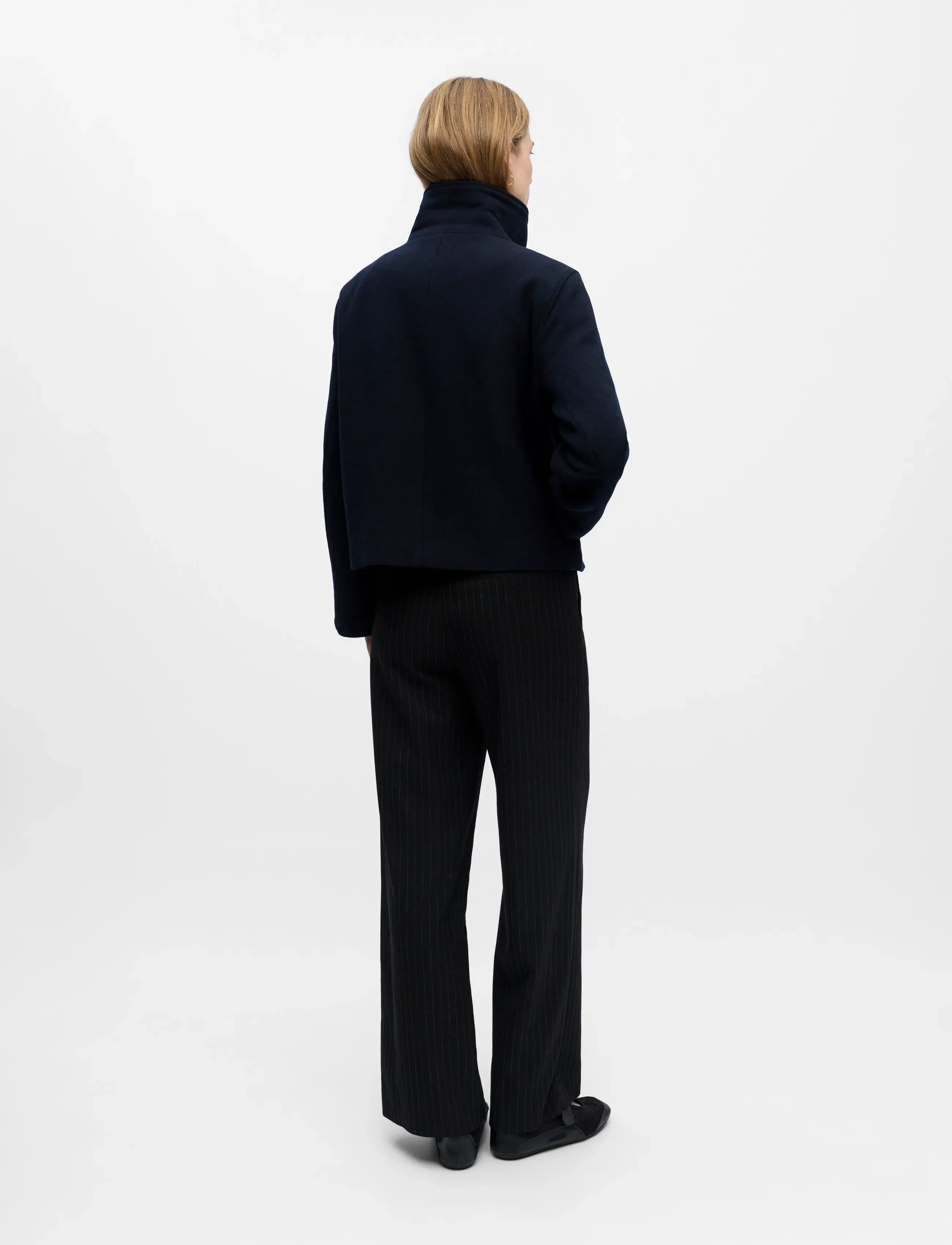 Object - OBJRIKI RE SHORT JACKET NOOS - ulljackor - sky captain - 2