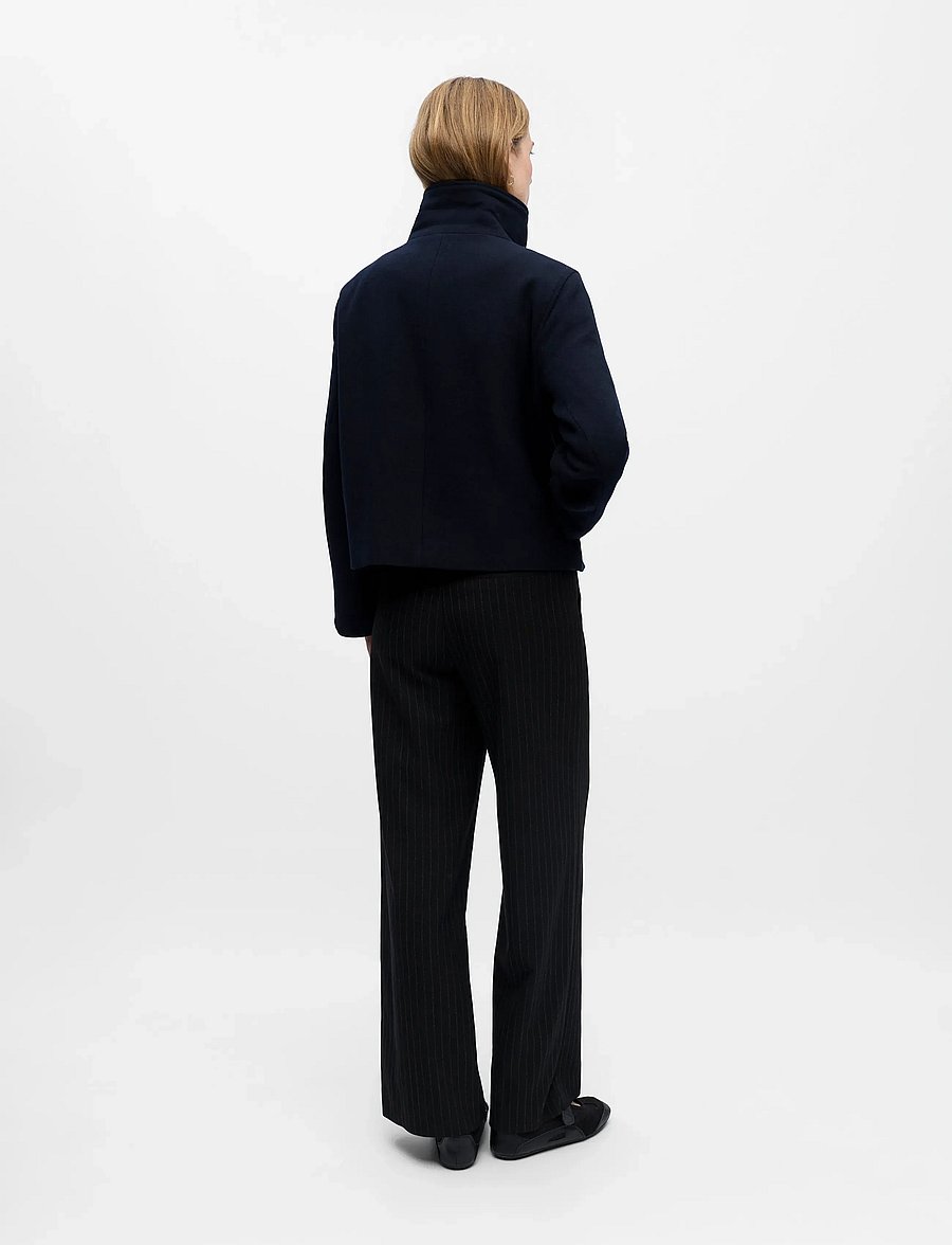 Object - OBJRIKI RE SHORT JACKET NOOS - ulljackor - sky captain - 2