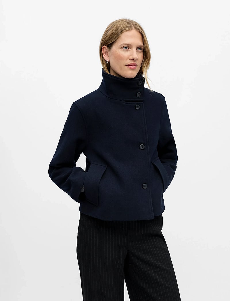 Object - OBJRIKI RE SHORT JACKET NOOS - villased jakid - sky captain - 4