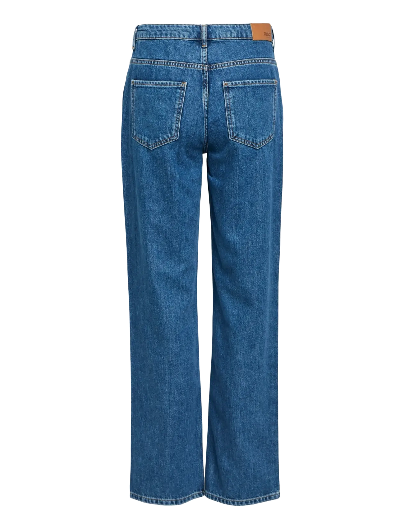 Object - OBJSAVA ELLEN MW STRAIGHT JEANS NOOS - straight jeans - medium blue denim - 2