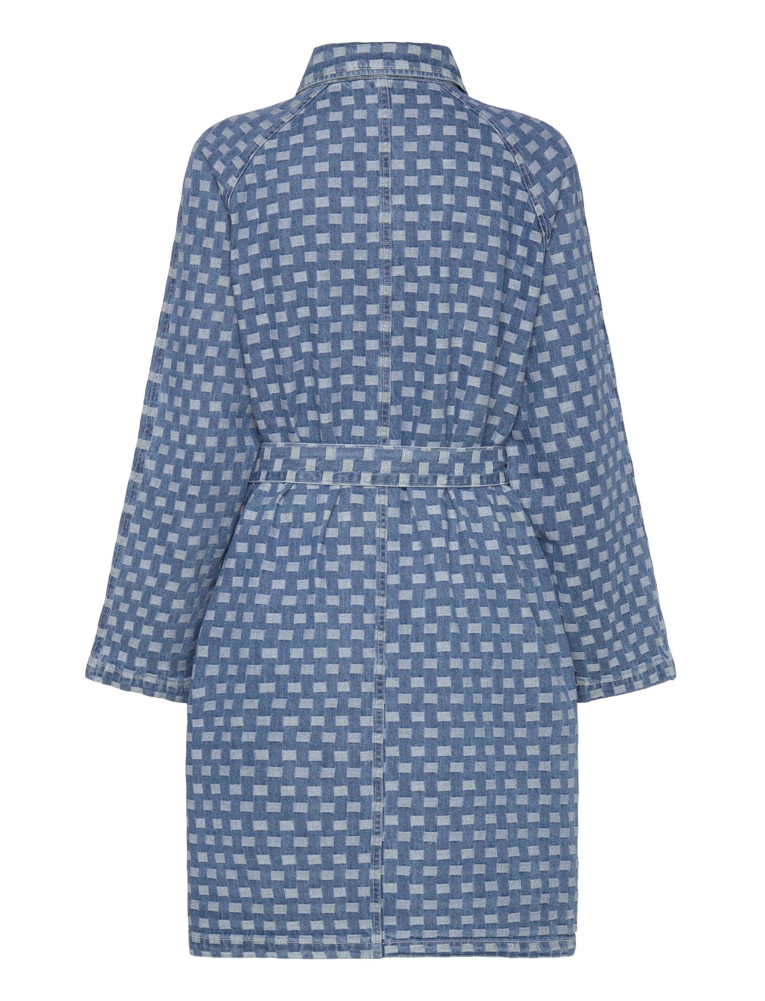 Object - OBJHEDDA LO L/S DRESS CC1 AW - midi kjoler - medium blue denim - 2