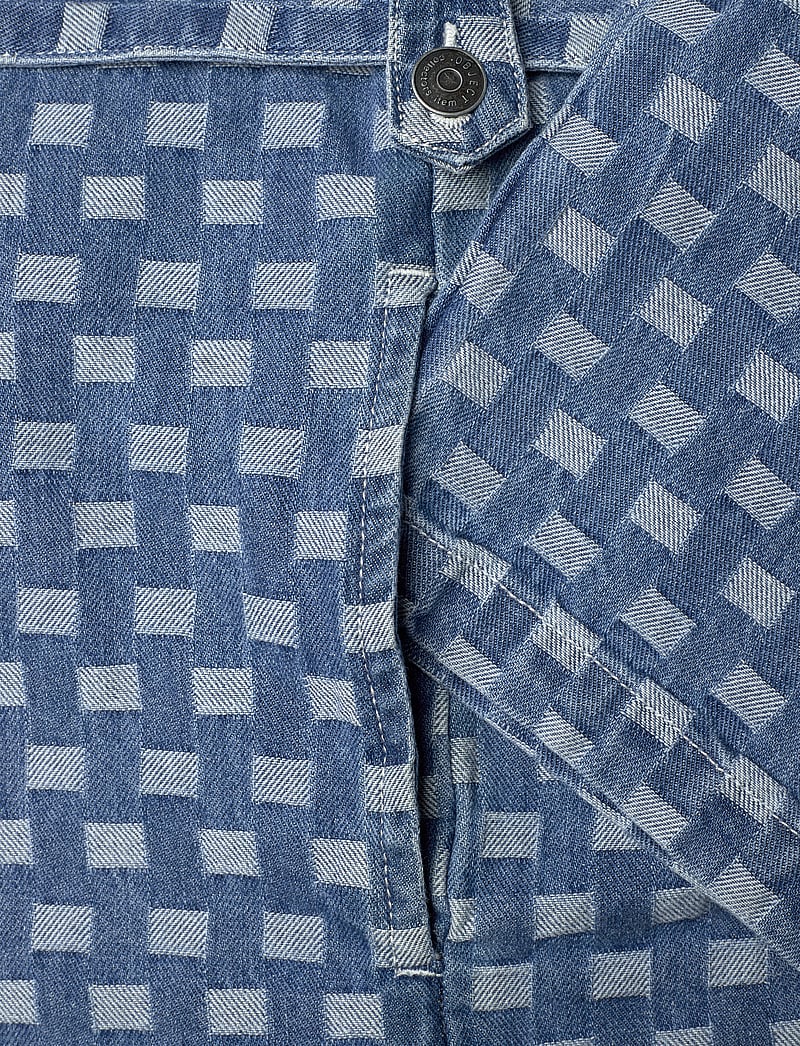 Object - OBJHEDDA LO L/S DRESS CC1 AW - midikleidid - medium blue denim - 2