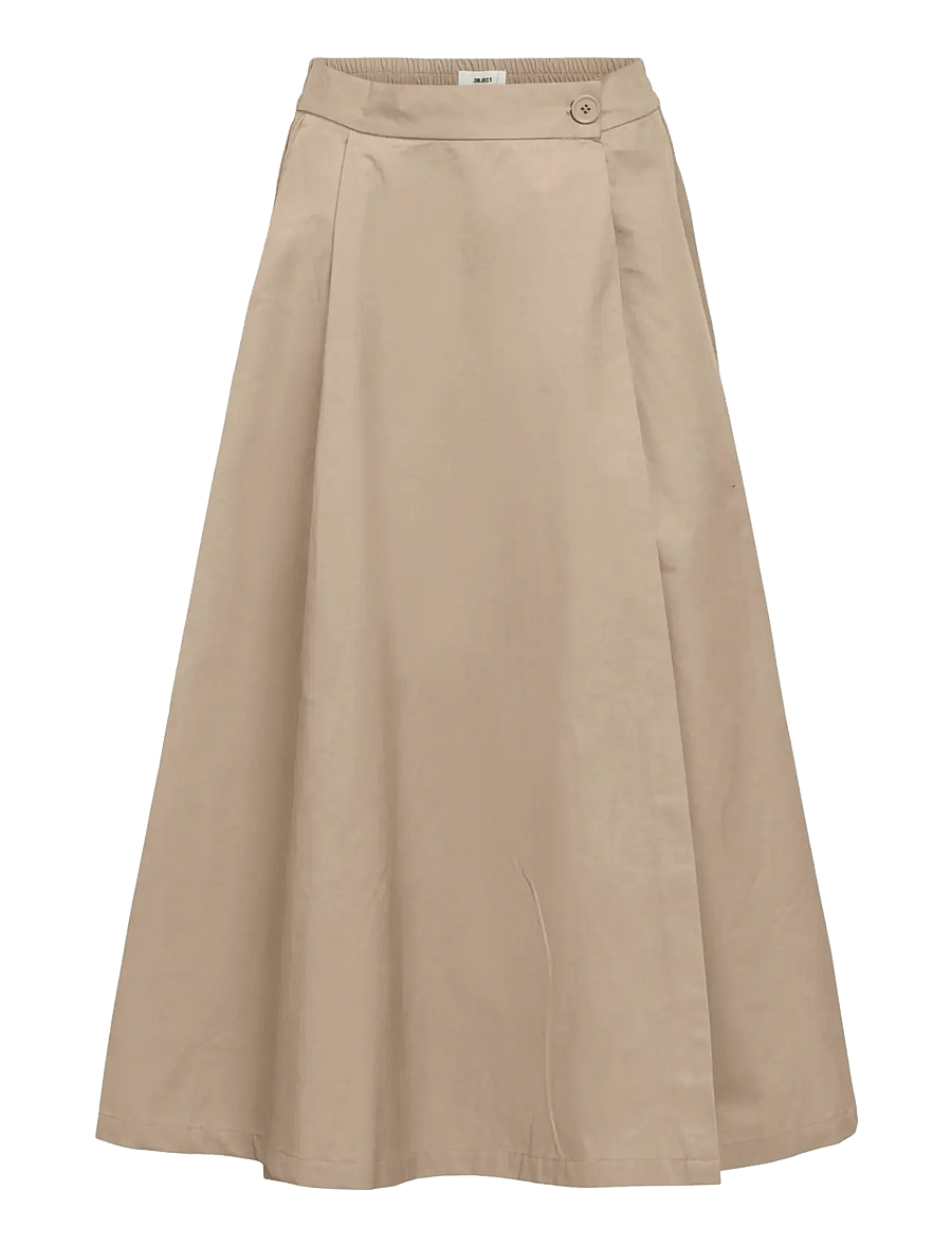 Object - OBJDINA OZ HW SKIRT REP - maksiseelikud - humus - 1