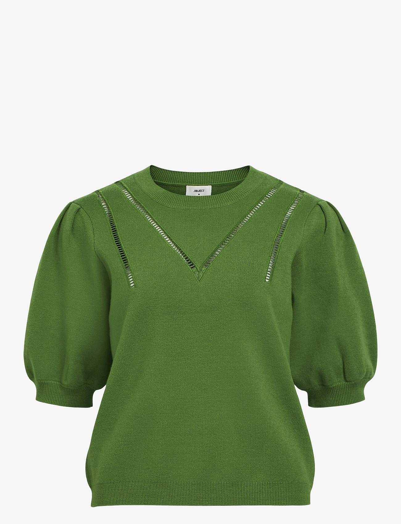 Object - OBJVARI KNIT 2/4 RE KNIT PULLOVER 134 - herbstliche kleidung - treetop - 0