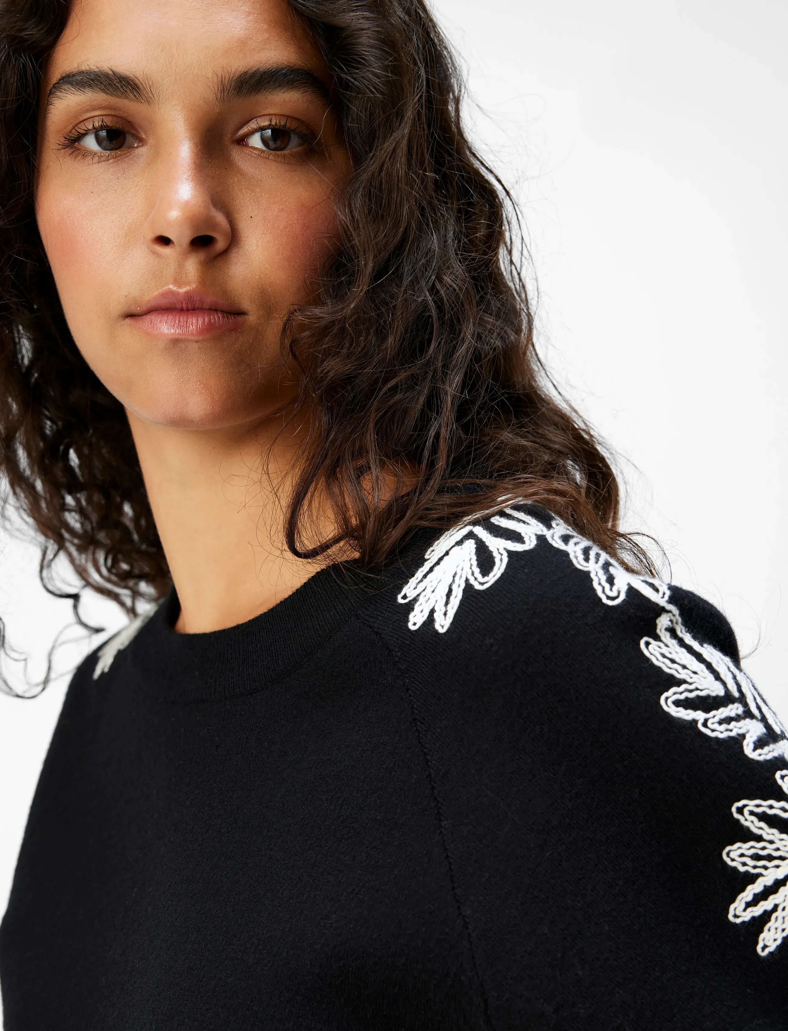 Object - OBJRASHIA KNIT 2/4 RE PULLOVER 134 - tröjor - black - 5