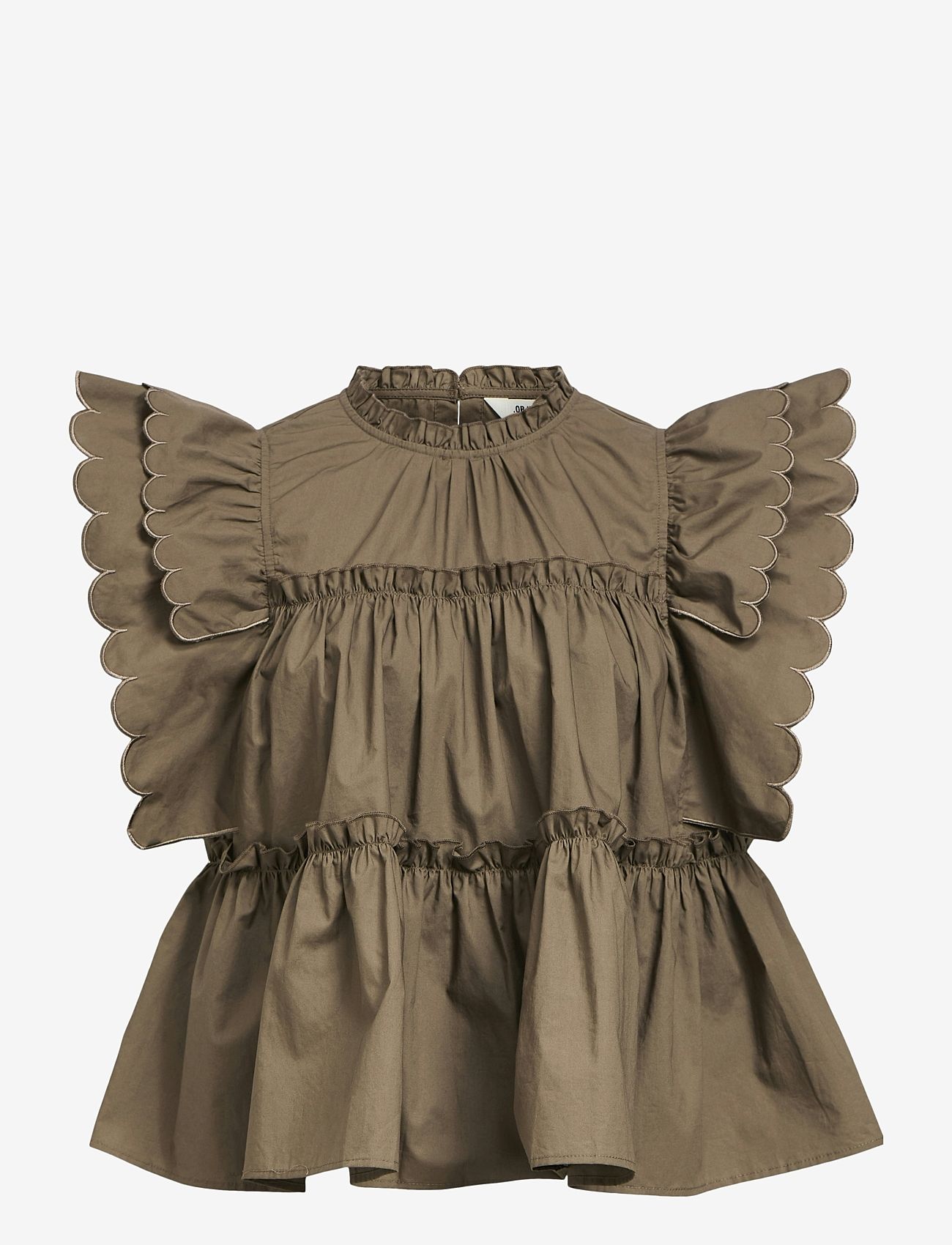 Object - OBJHOPE S/L TOP REP - Ärmellose blusen - morel - 1