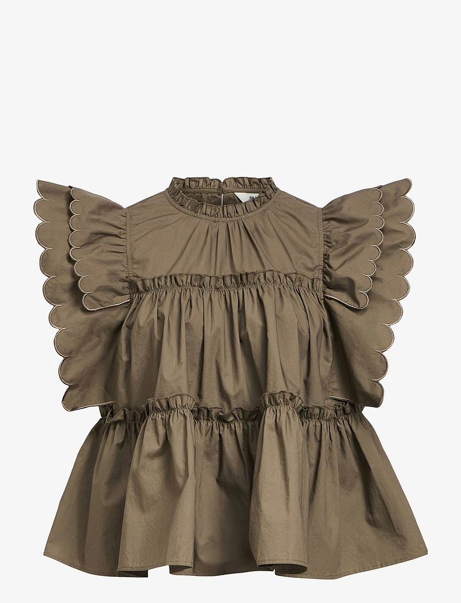 Object - OBJHOPE S/L TOP REP - Ärmellose blusen - morel - 1