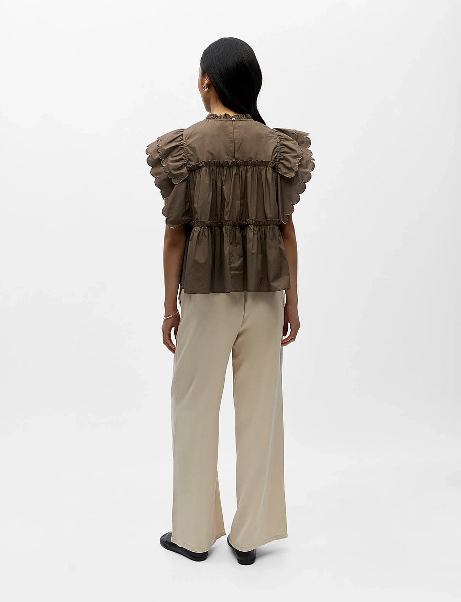 Object - OBJHOPE S/L TOP REP - Ärmellose blusen - morel - 2