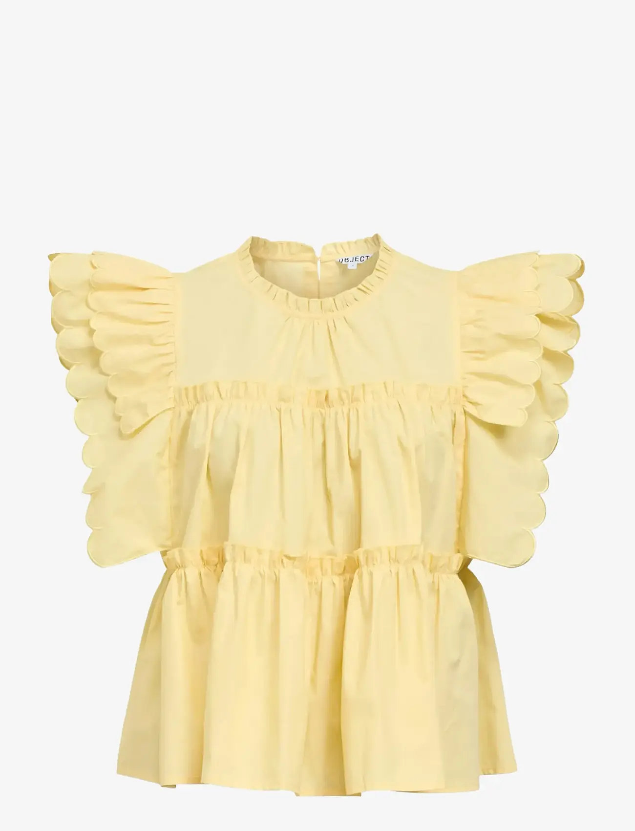 Object - OBJHOPE S/L TOP REP - Ærmeløse bluser - sunlight - 1