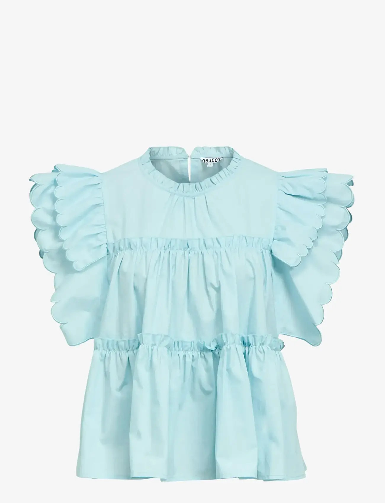 Object - OBJHOPE S/L TOP REP - Ærmeløse bluser - winter sky - 1