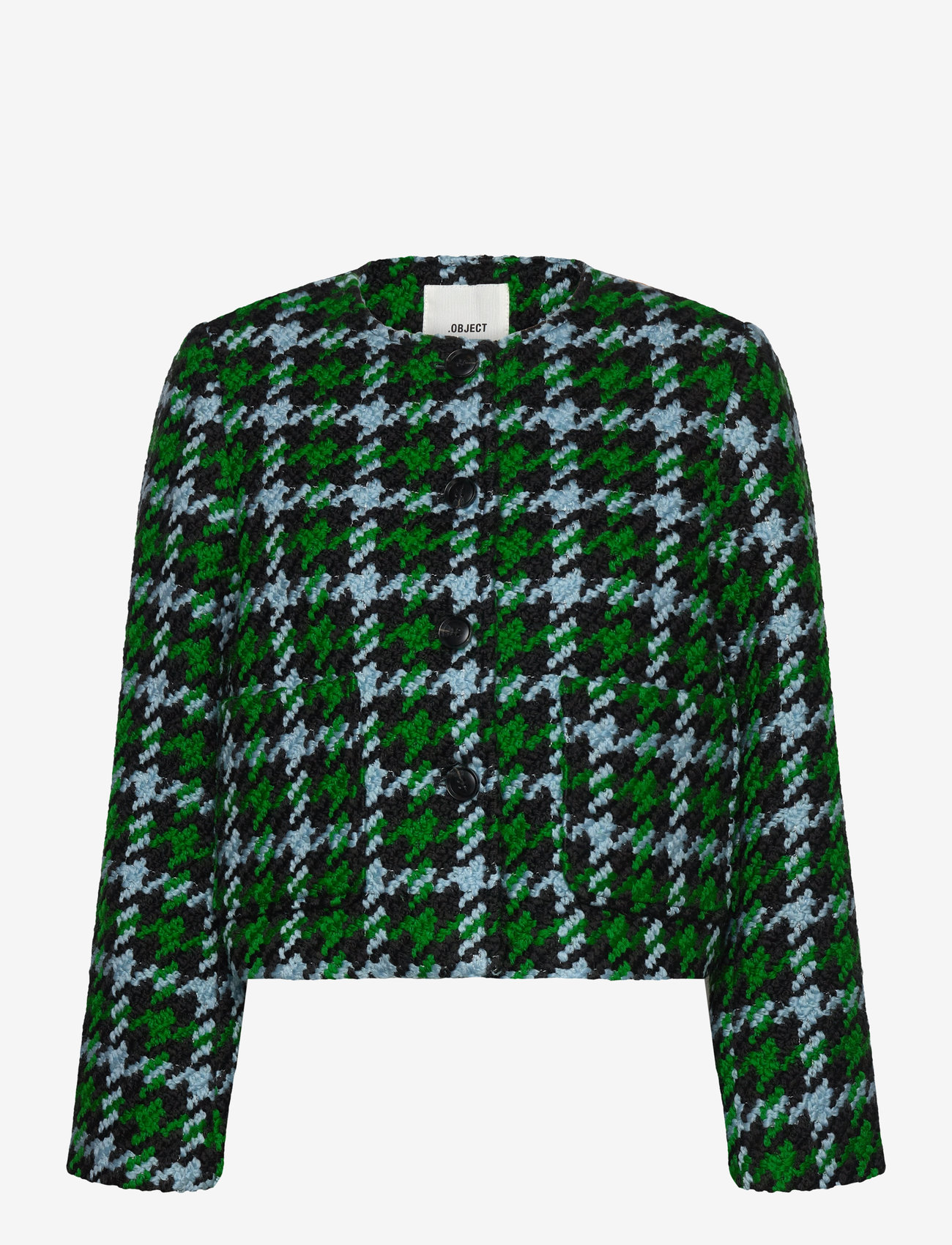 Object - OBJNOLA RE BLAZER 134 - bouclé - treetop - 0