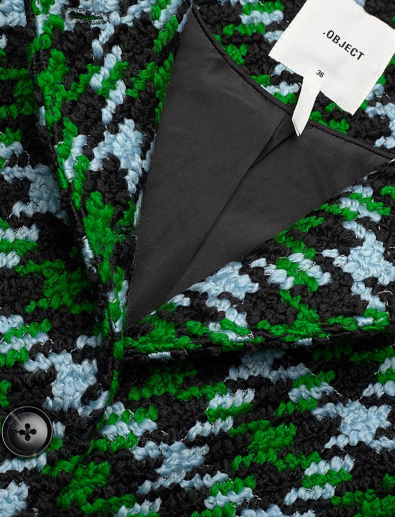Object - OBJNOLA RE BLAZER 134 - bouclé - treetop - 2