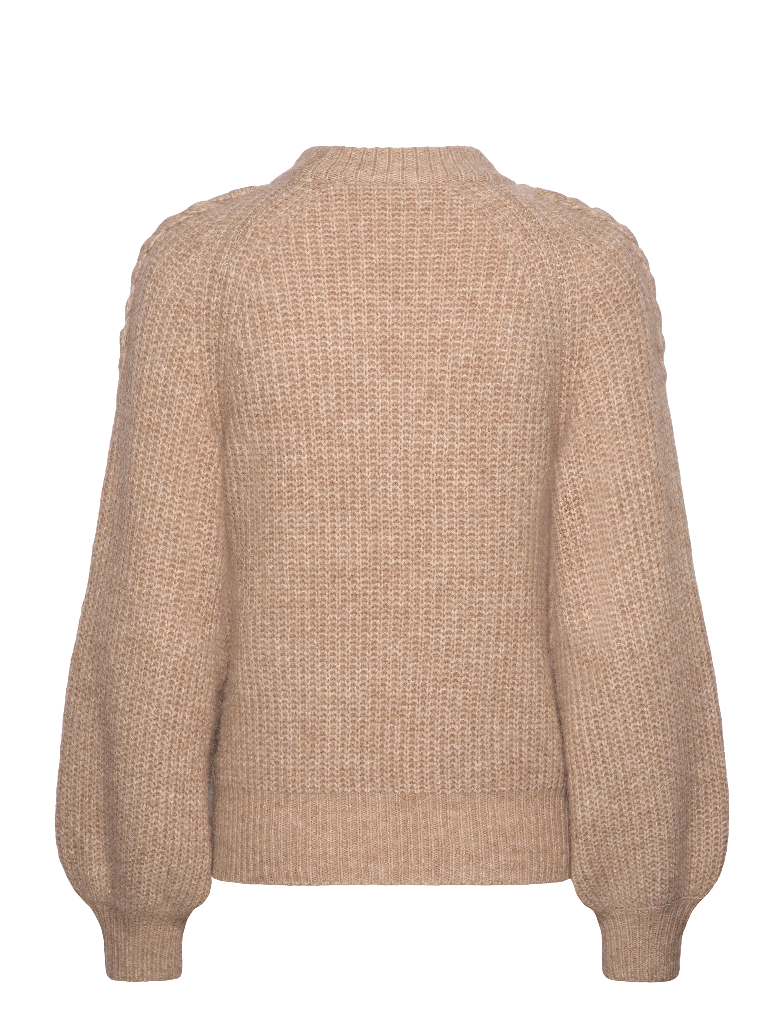 Object - OBJRUNA KNIT L/S RE PULLOVER 134 - megzti drabužiai - morel - 2