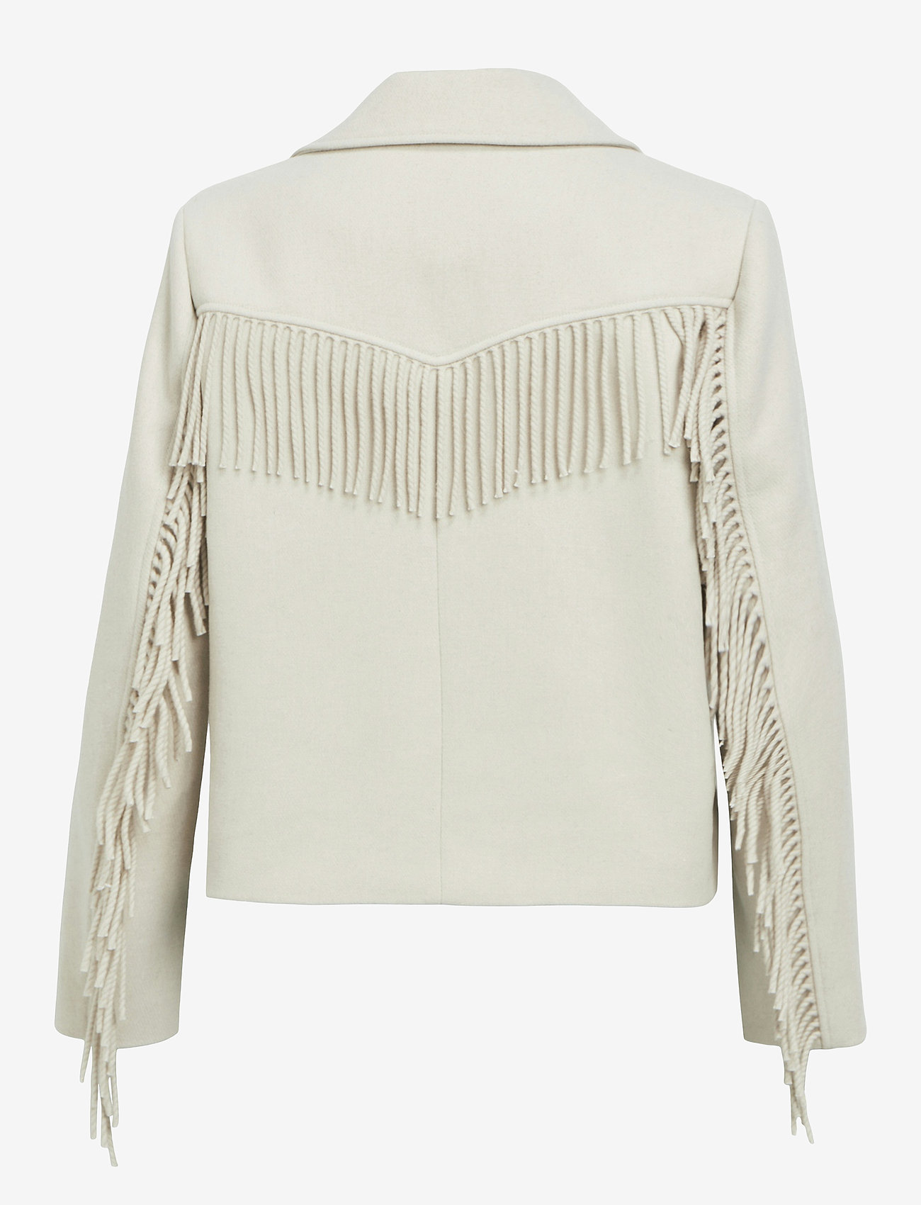 Object - OBJPETRA LO JACKET 134 - frühlingsjacken - white sand - 1