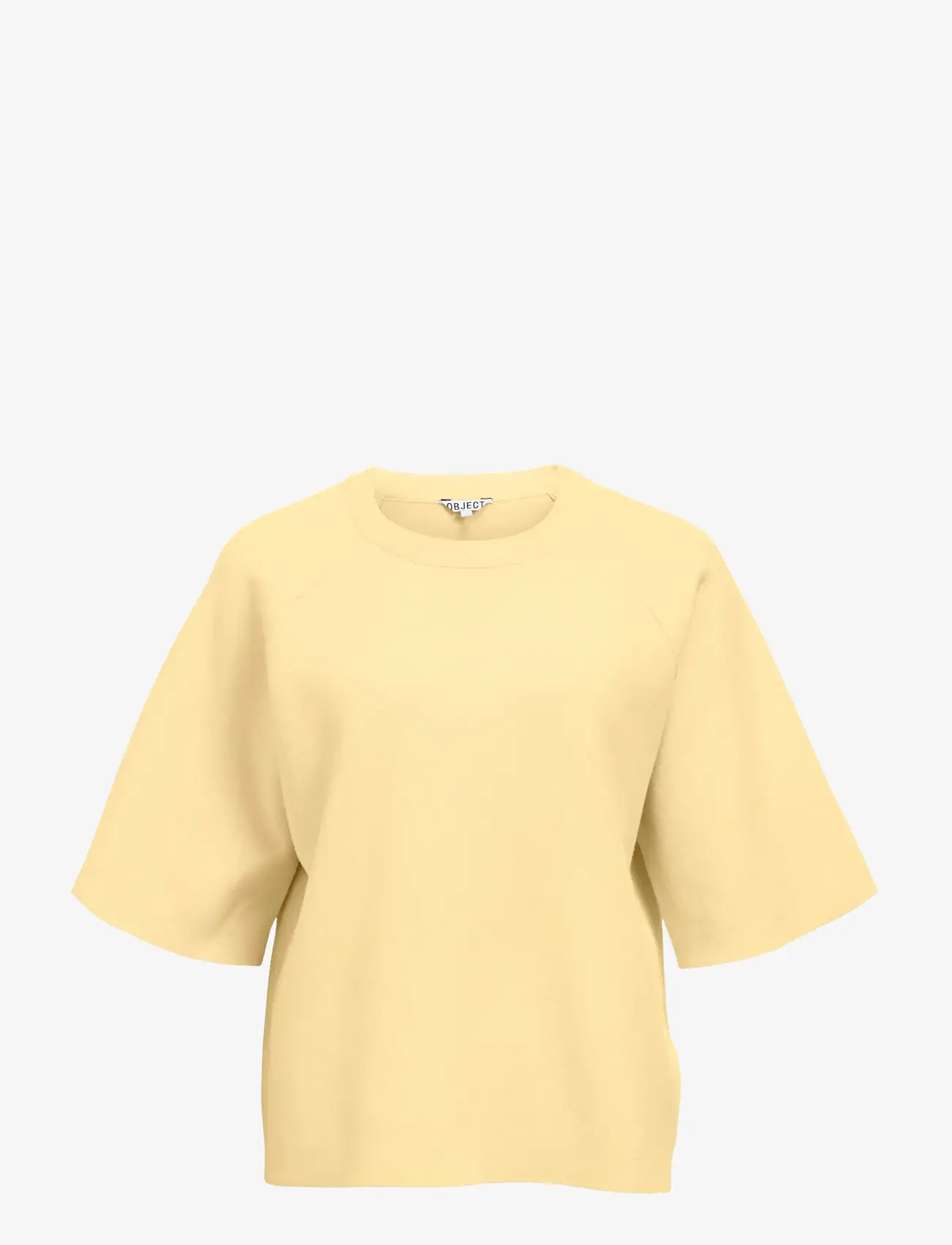 Object - OBJREYNARD 2/4 KNIT PULLOVER NOOS - stickade tröjor - sunlight - 1