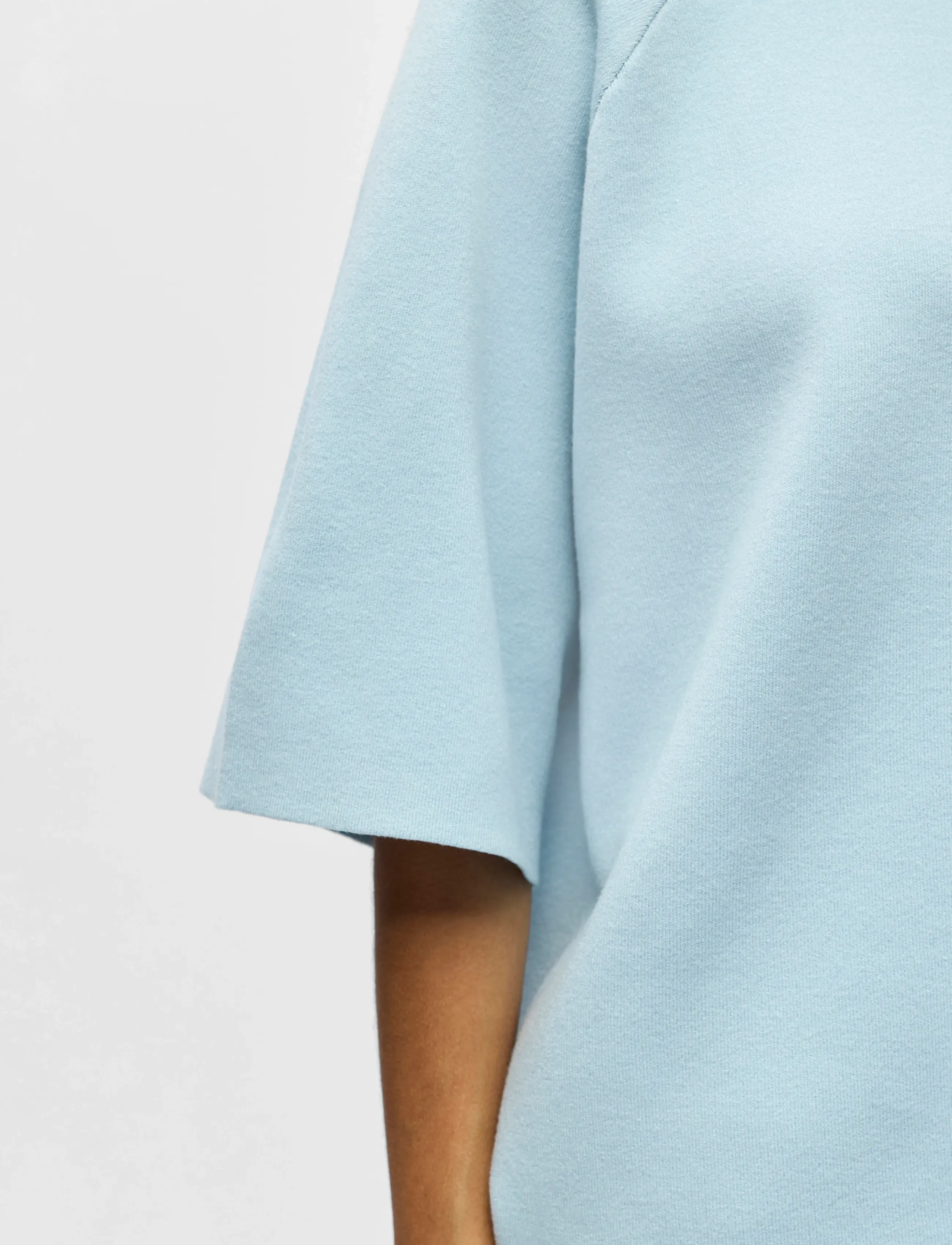 Object - OBJREYNARD 2/4 KNIT PULLOVER NOOS - pullover - winter sky - 3
