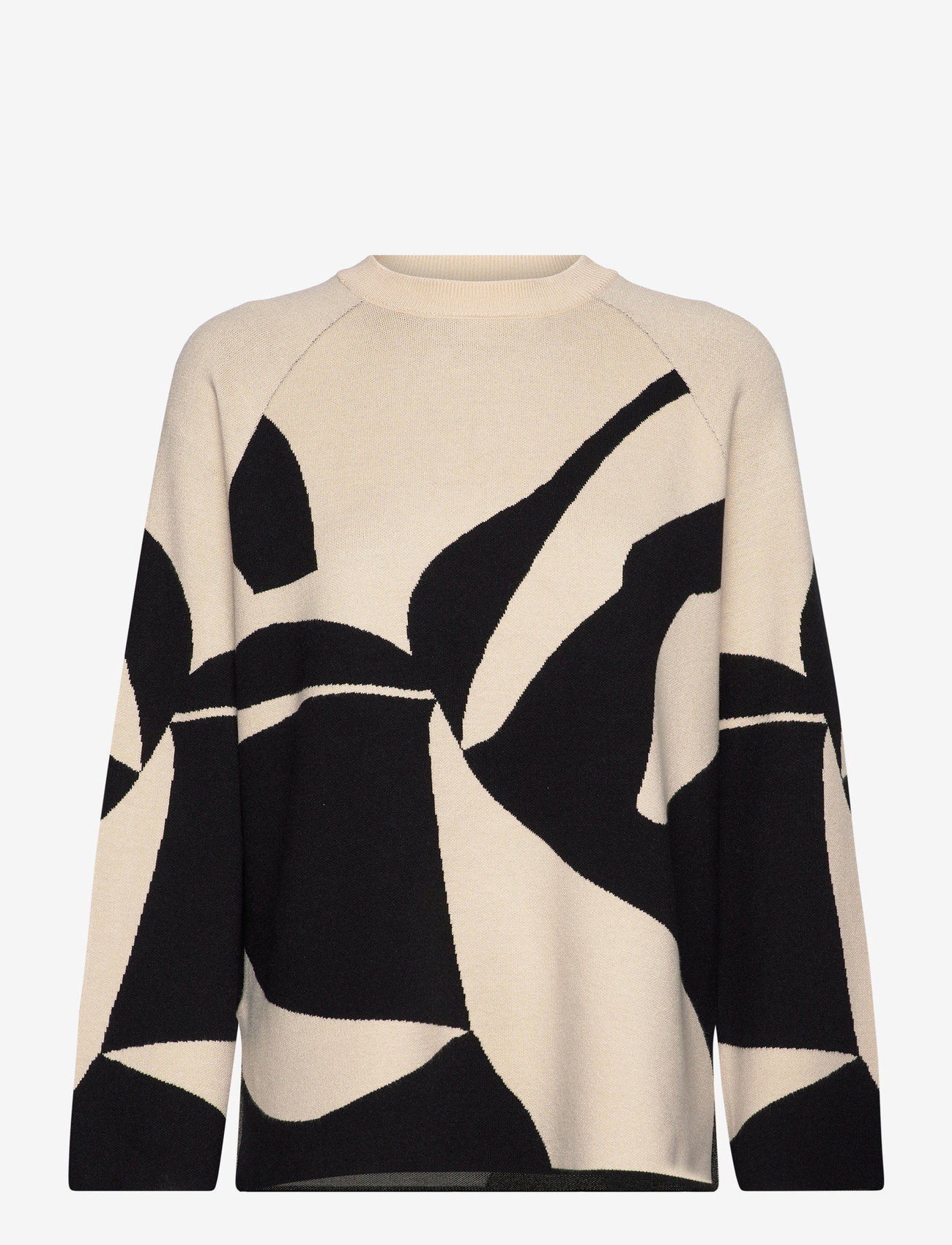 Object - OBJSIF LO L/S KNIT PULLOVER DIV - herbstliche kleidung - sandshell - 0