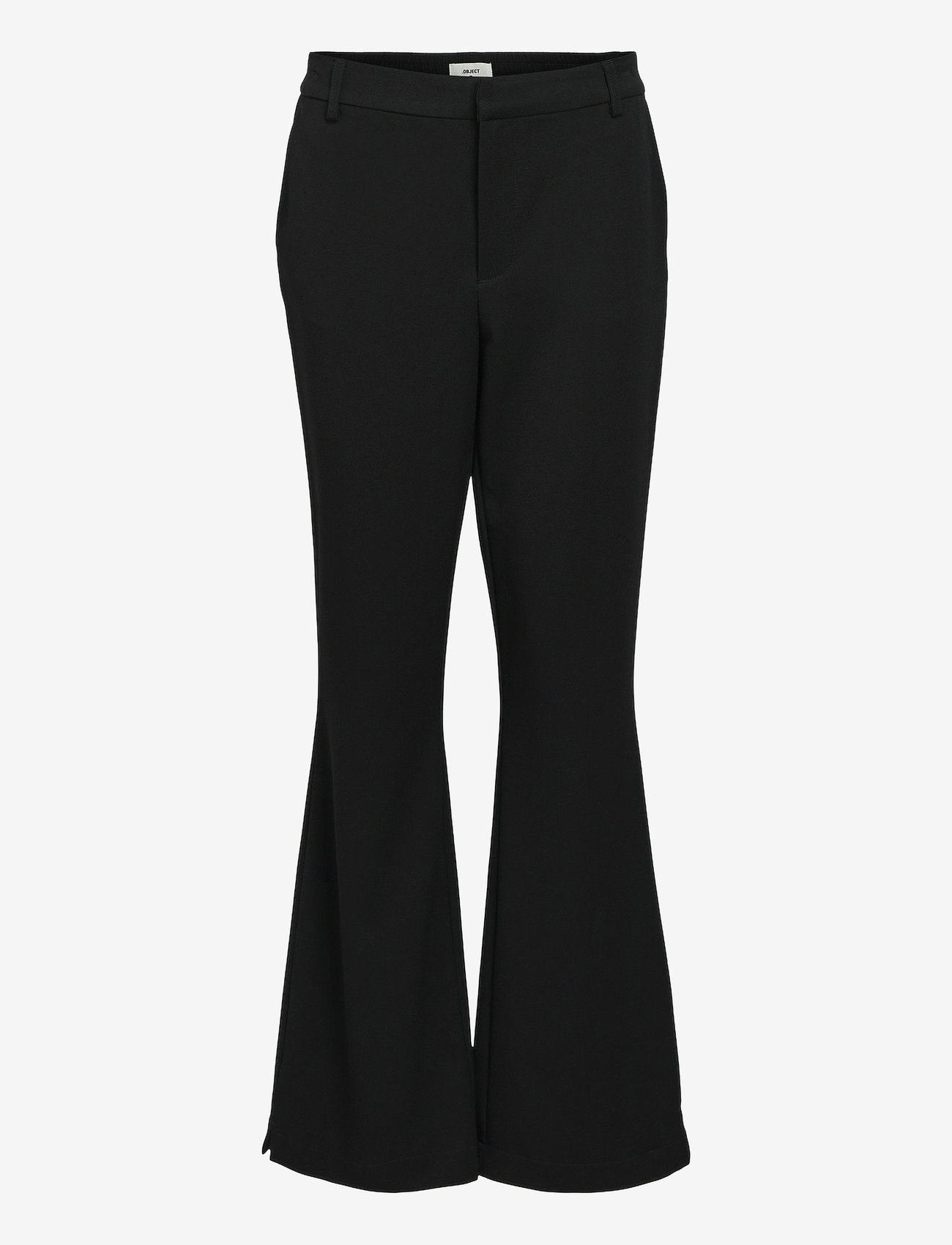 Object - OBJLISA MW FLARED PANTS NOOS - black - 1
