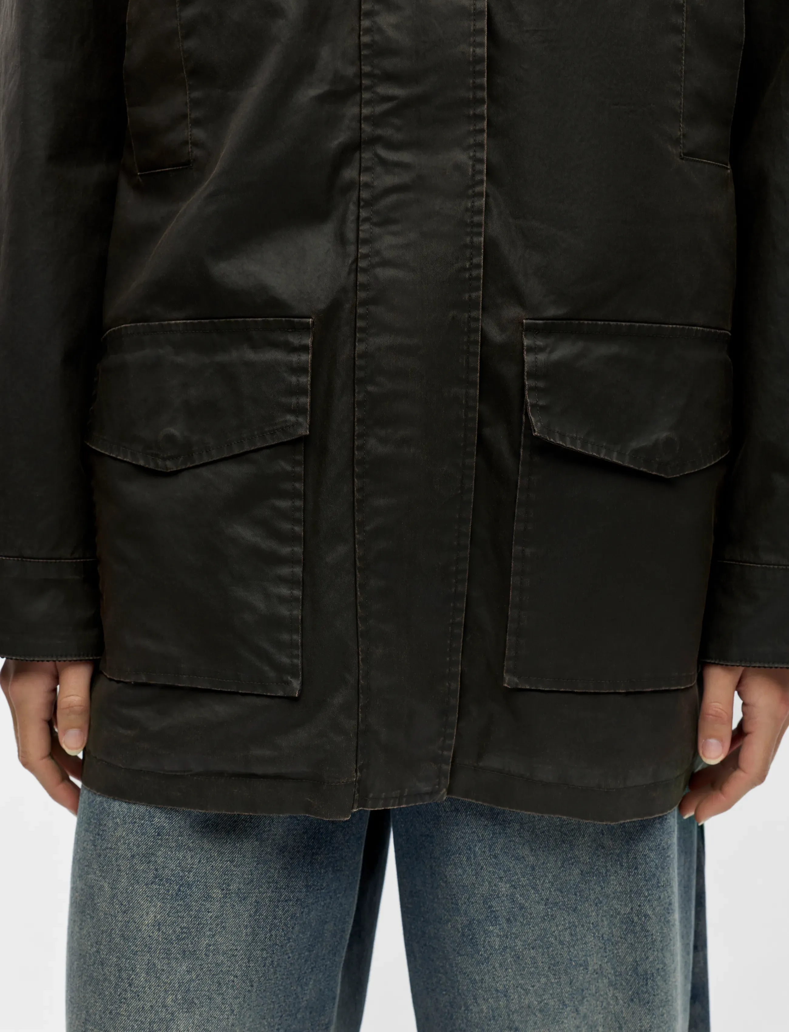Object - OBJPALIA JACKET REP - black - 4