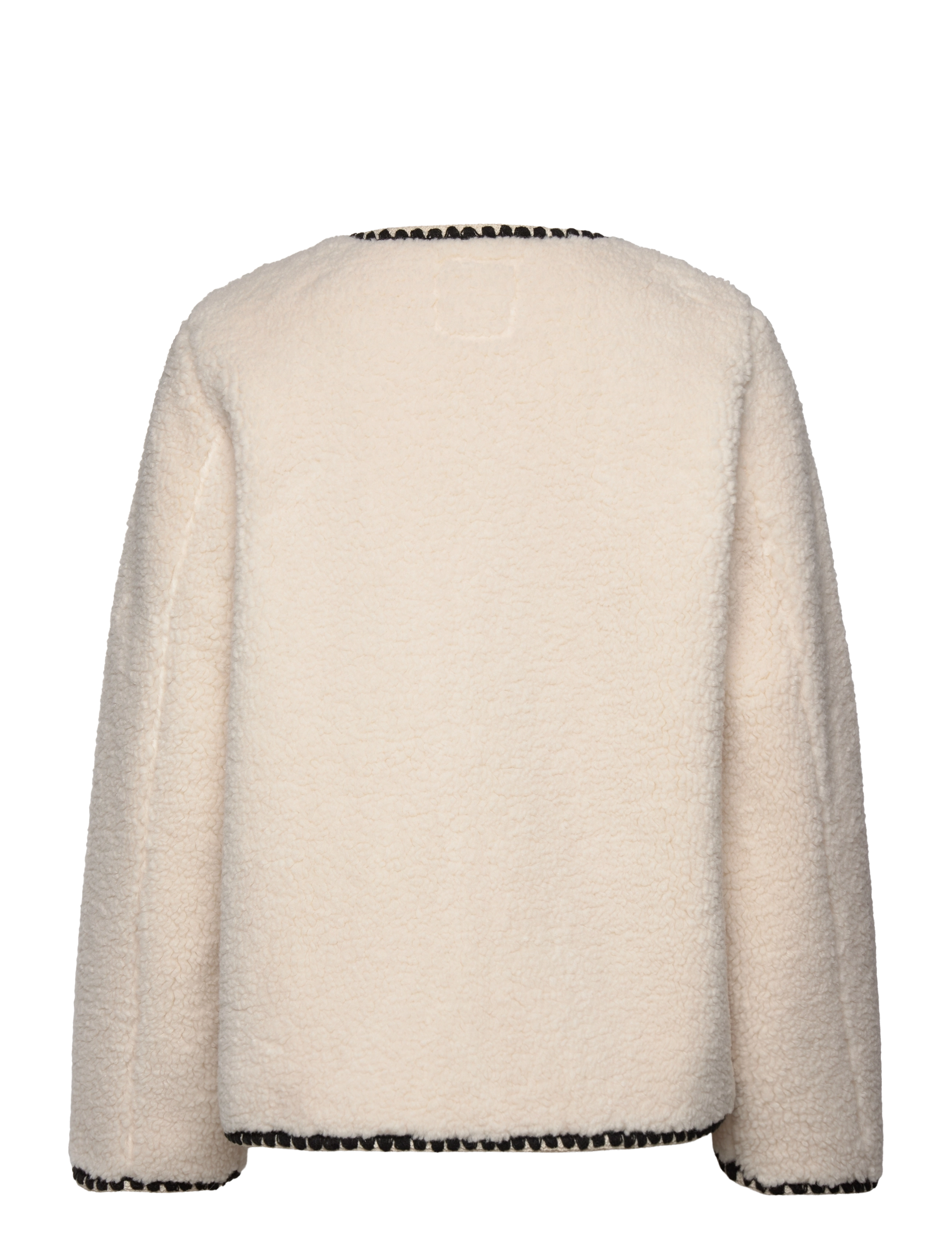 Object - OBJPAULINE JACKET 134 - overtøj - white sand - 2