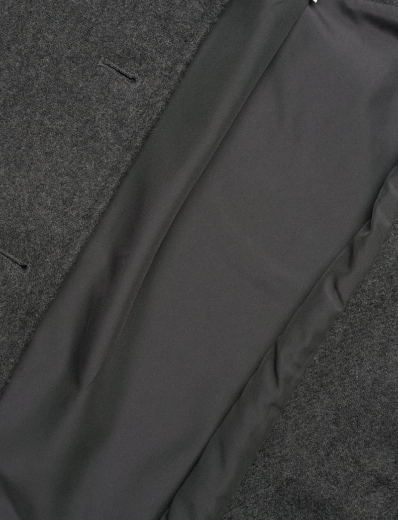 Object - OBJPISA LO SHORT JACKET DIV - ulljackor - dark grey melange - 4