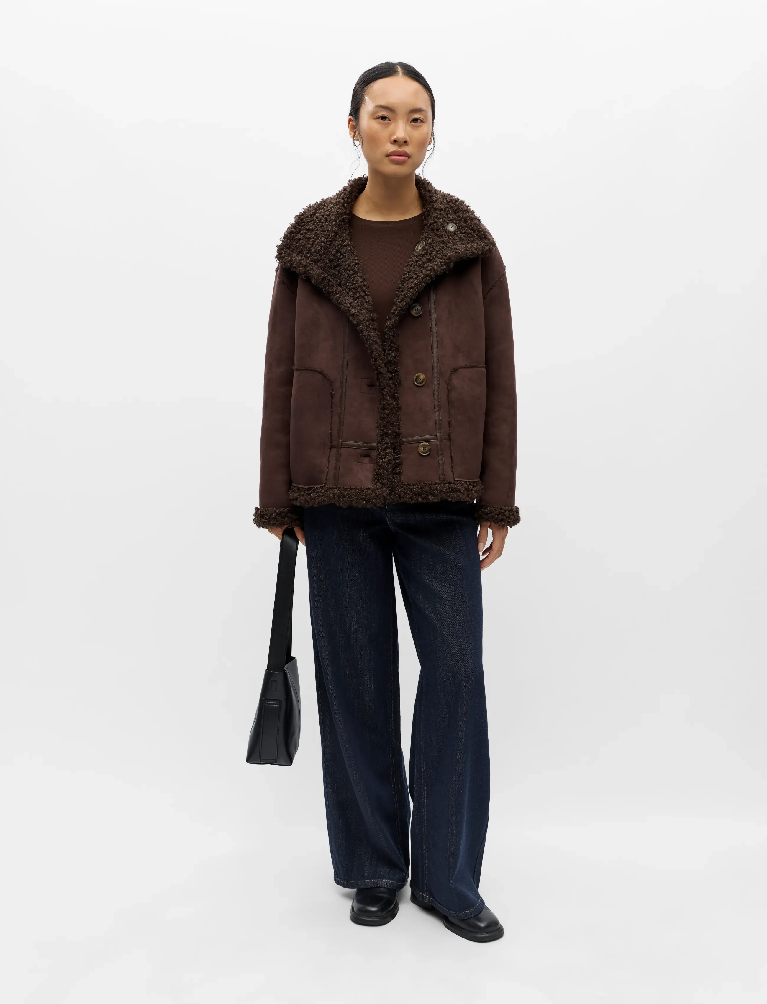 Object OBJOAKLYN RE JACKET NOOS - Jacken - SEAL BROWN / brown