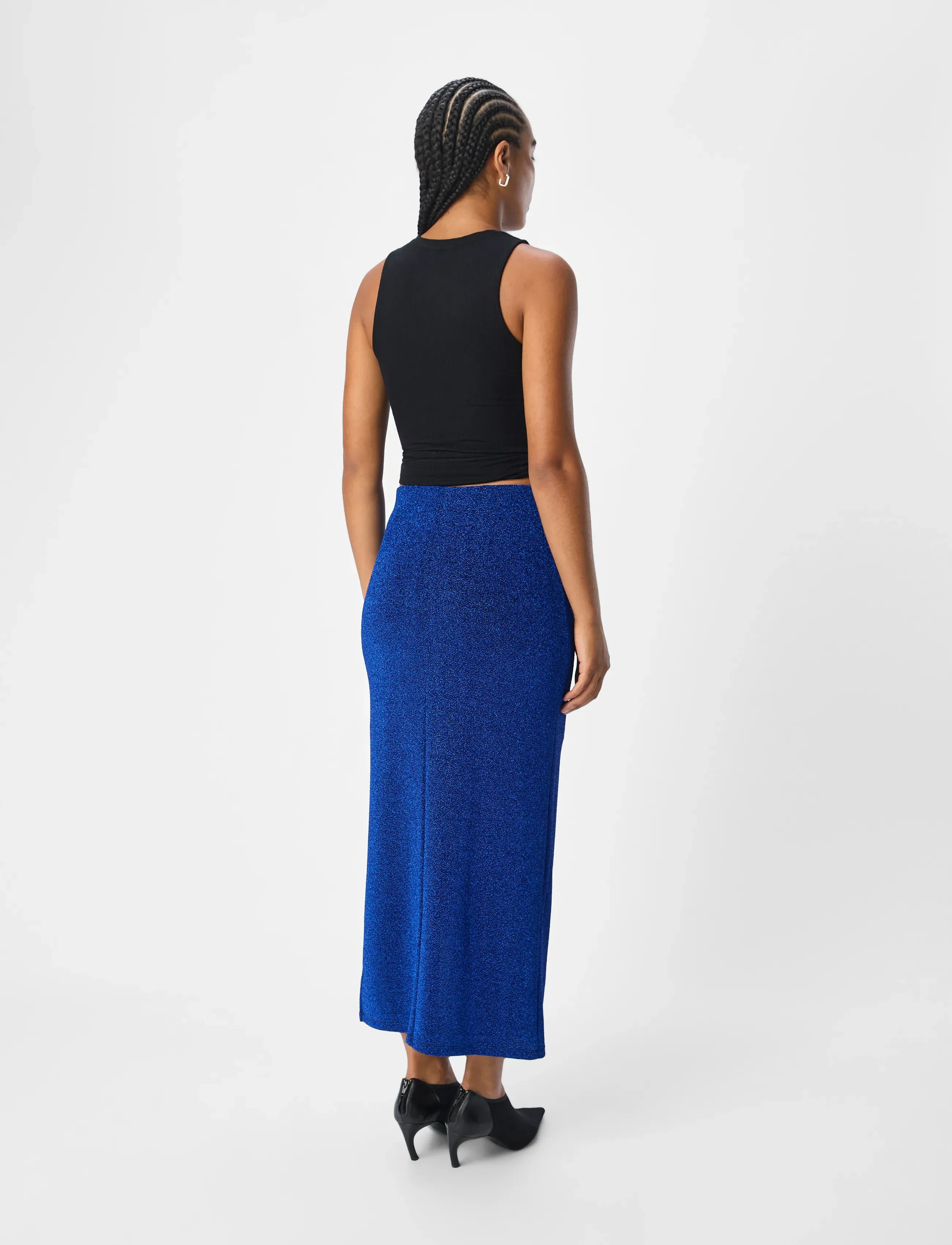 Object - OBJFILIPA SLM HW LONG SKIRT 135 - laveste priser - lapis blue - 2
