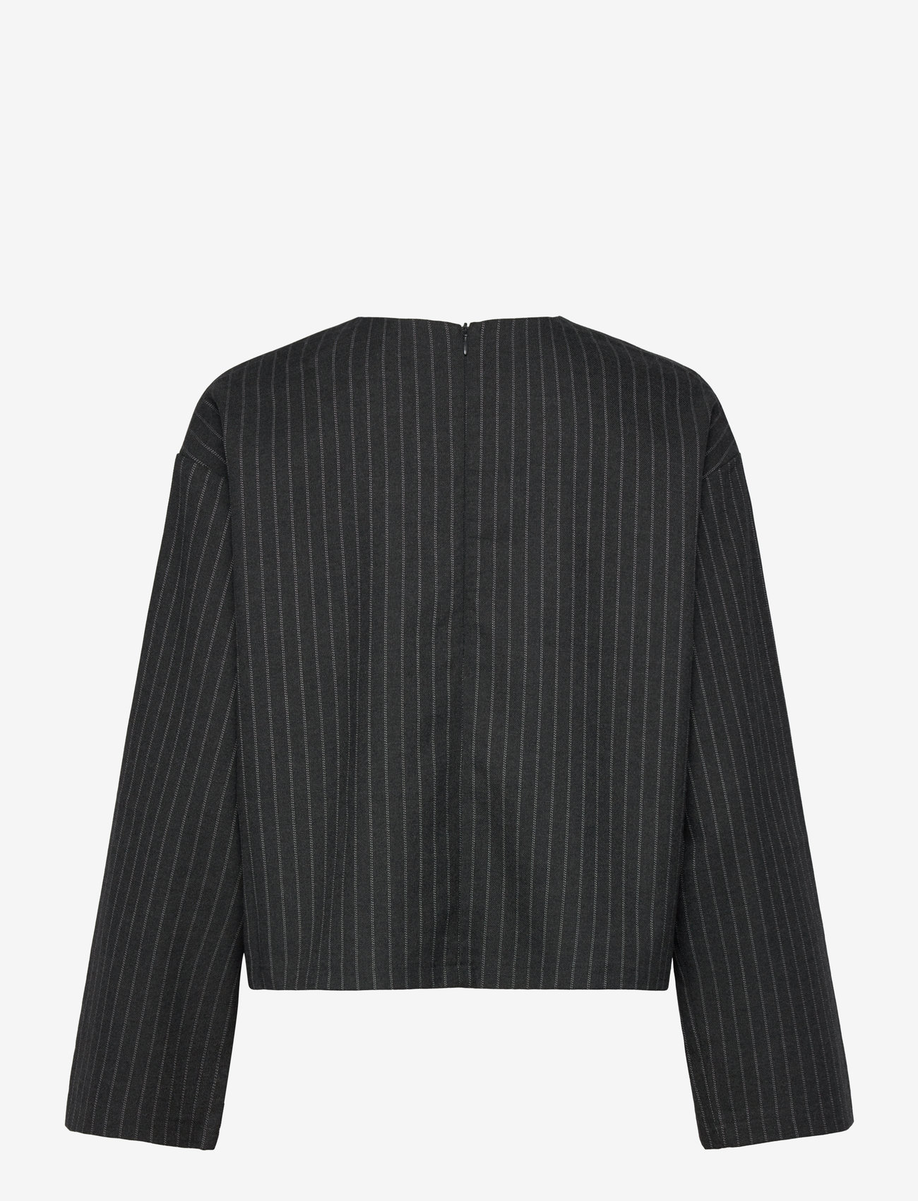 Object - OBJLISA LO L/S TOP AOP DIV - sügisesed riided - dark grey melange - 1