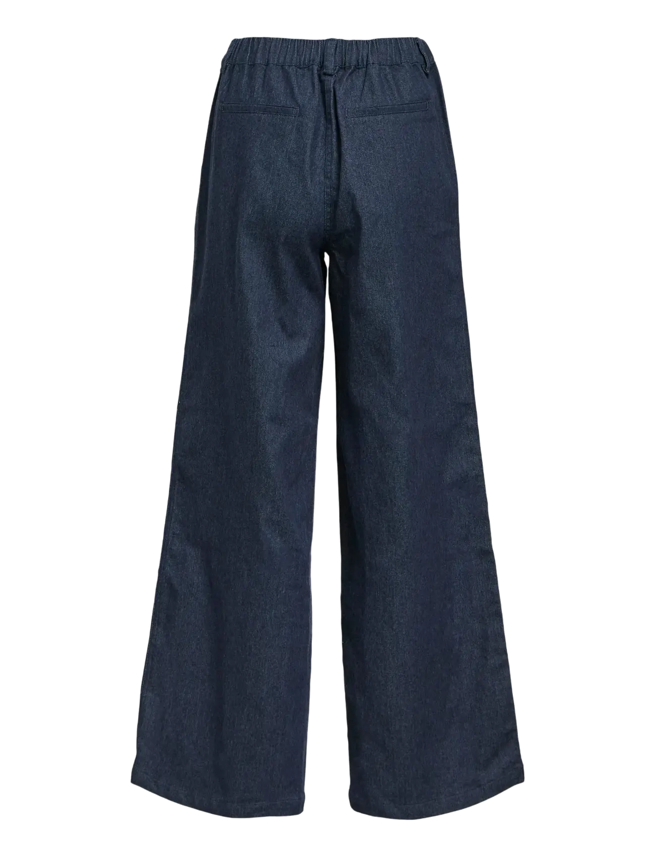 Object - OBJJUNE WIDE DENIM PANTS E DIV - hosen mit weitem bein - dark blue denim - 2