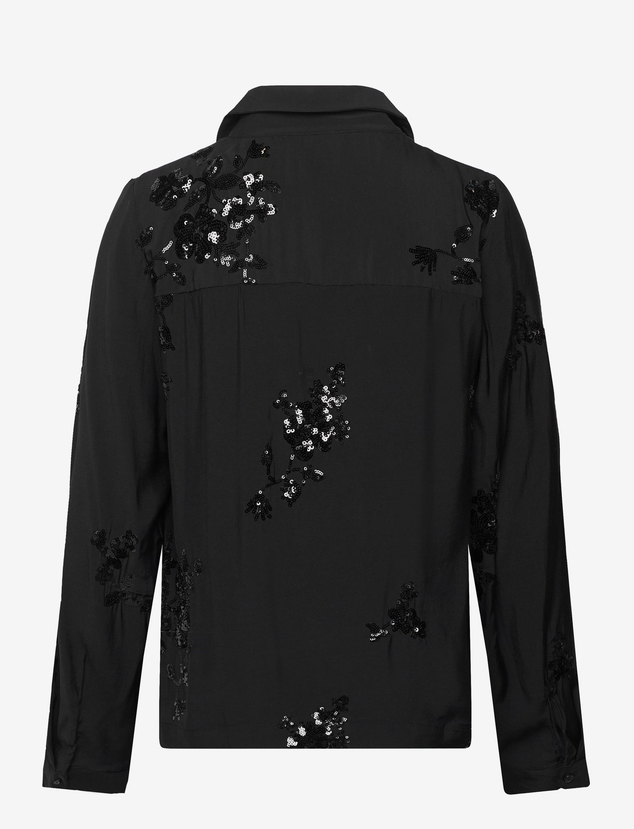 Object - OBJSIMONE RE L/S SHIRT 136 - langärmlige hemden - black - 1