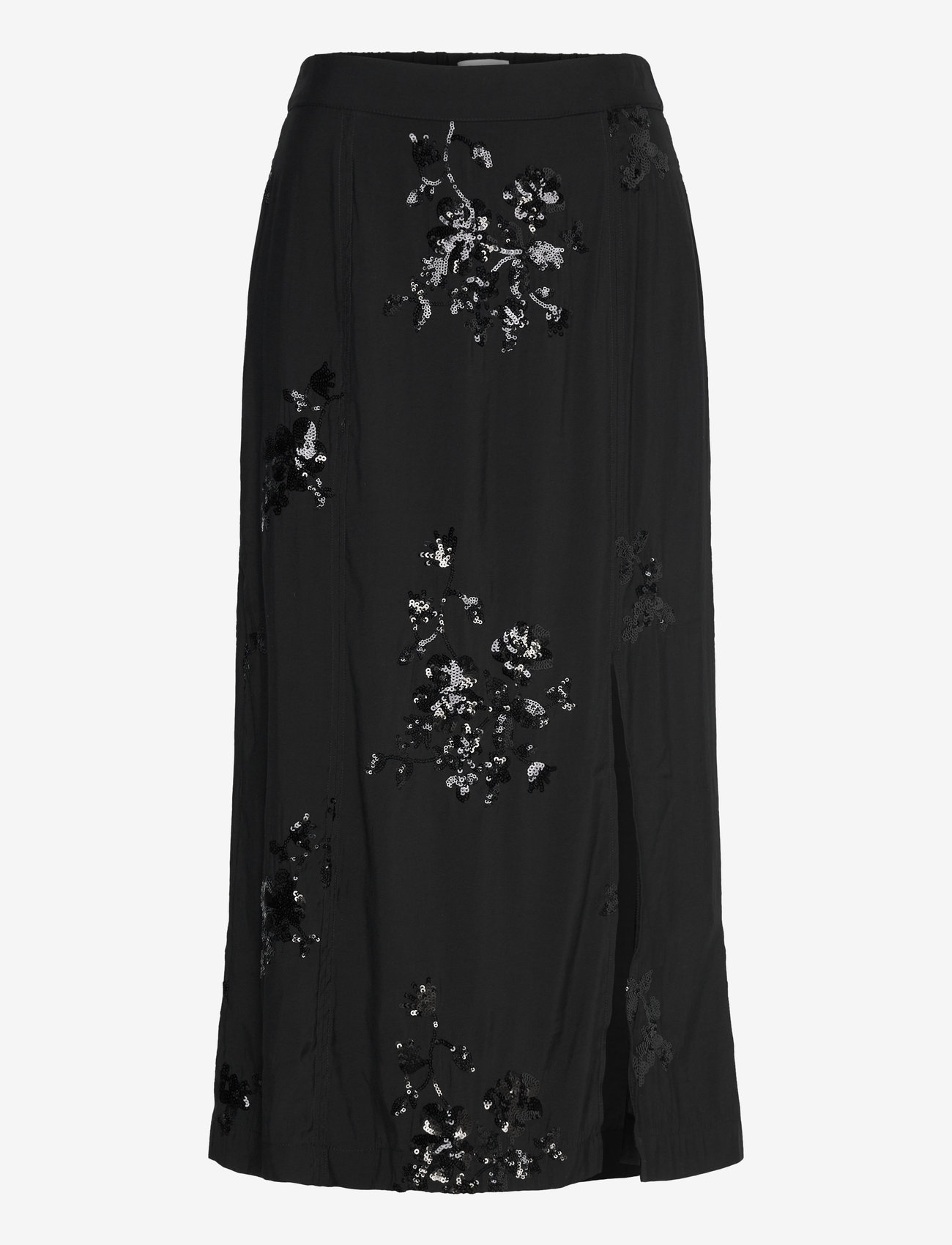 Object - OBJSIMONE RE HW SKIRT 136 - midi nederdele - black - 0