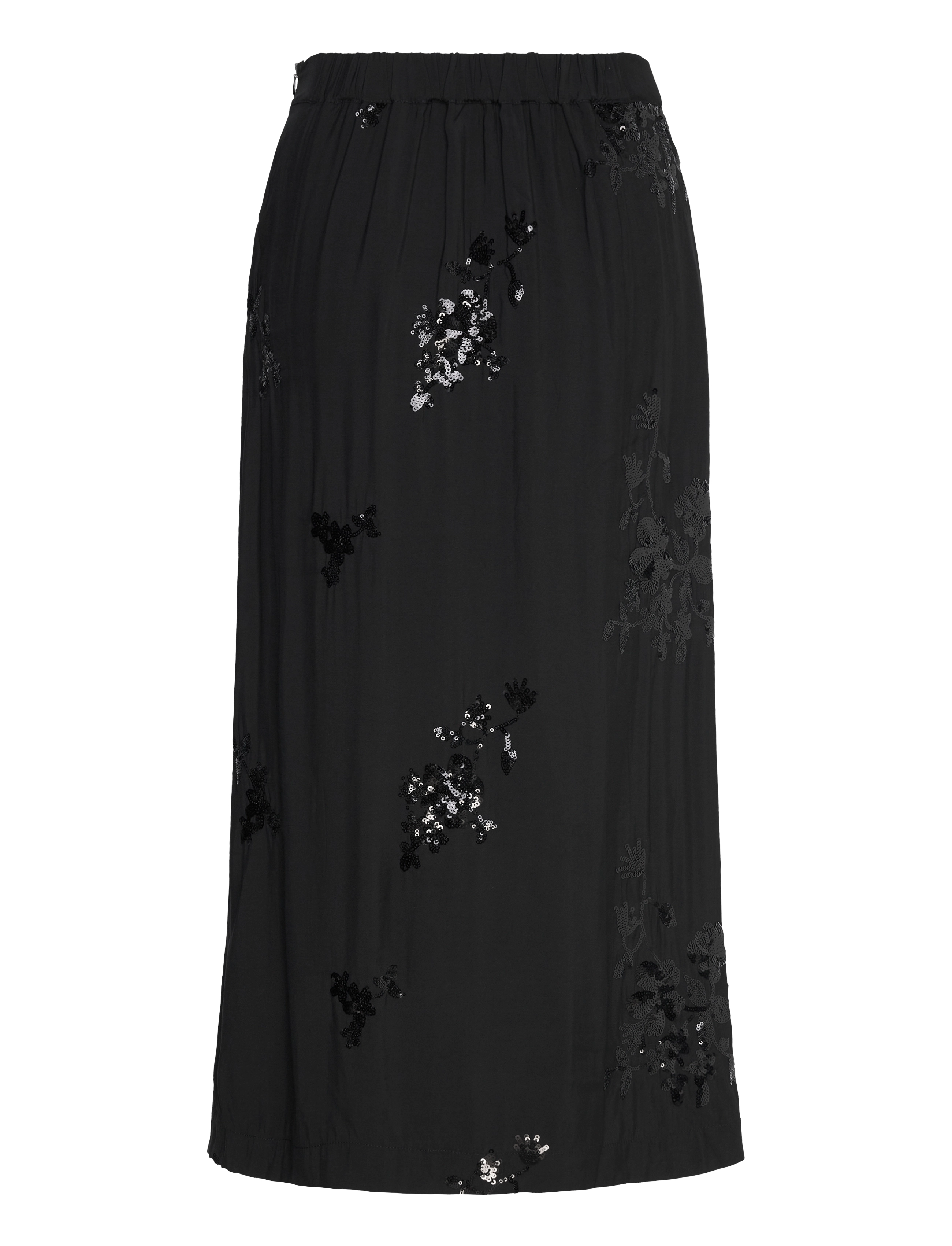 Object - OBJSIMONE RE HW SKIRT 136 - spódnice do kolan i midi - black - 2
