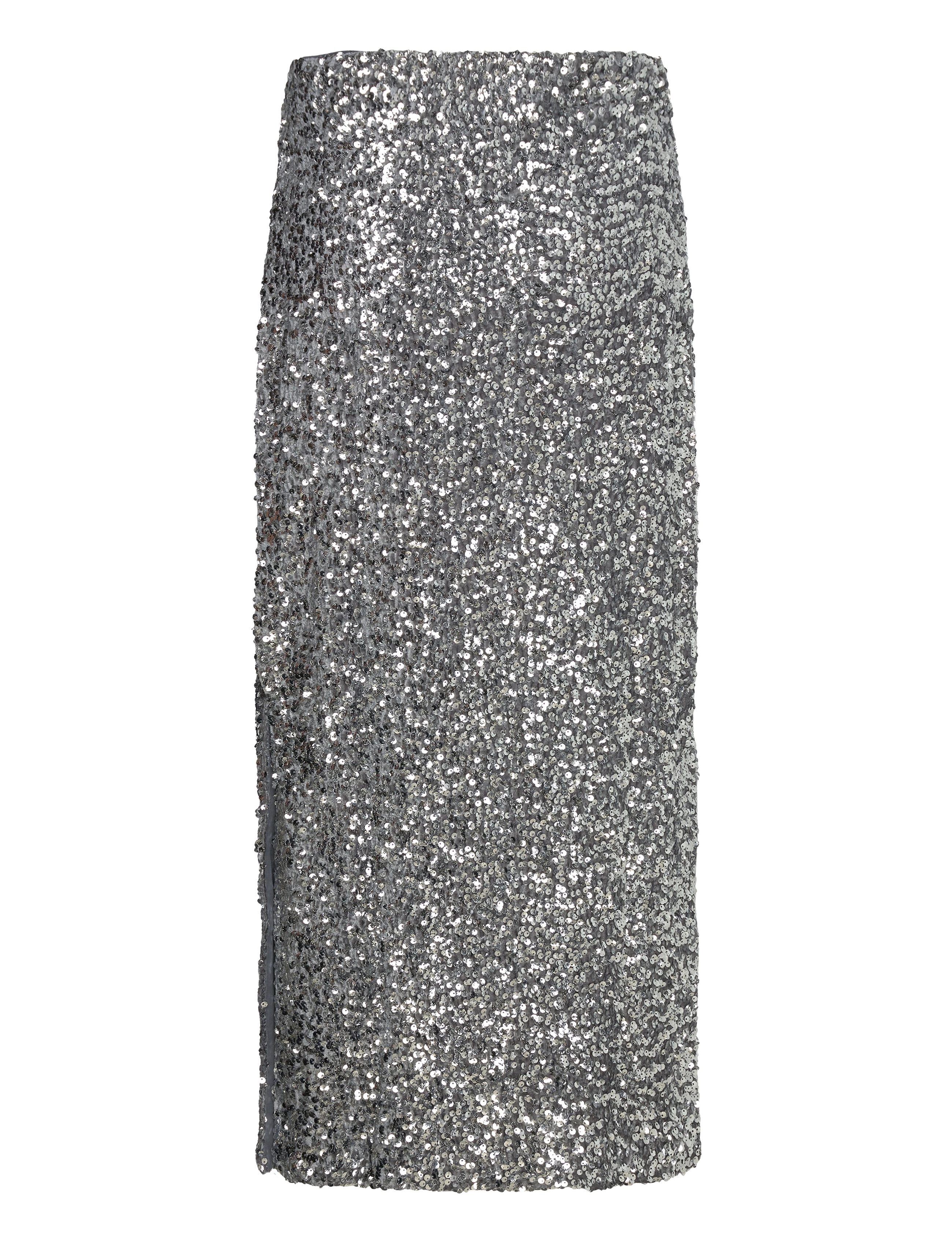 Object - OBJKINNE HW LONG SKIRT 136 - midi skirts - asphalt - 2