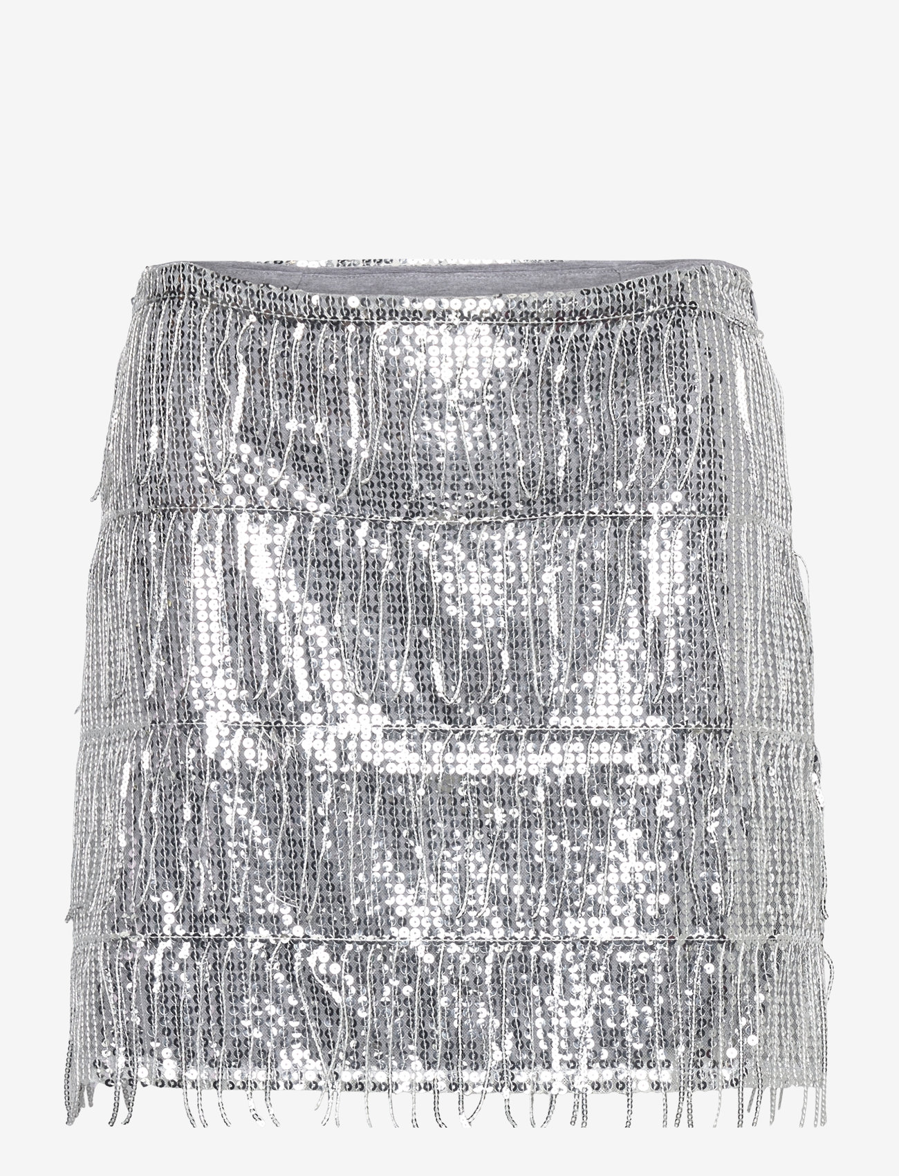 Object - OBJTELLA HW SKIRT 136 - laveste priser - silver - 0