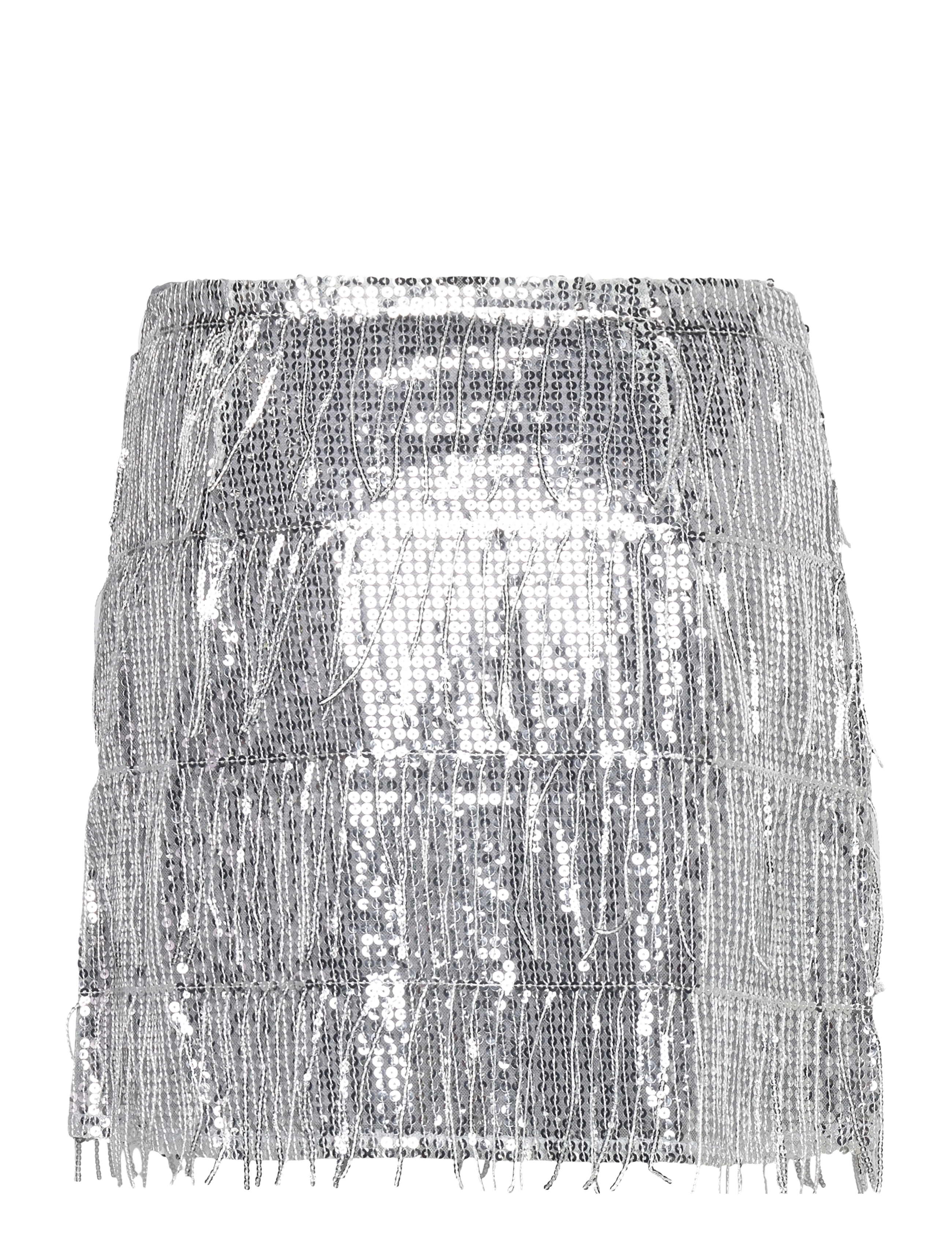 Object - OBJTELLA HW SKIRT 136 - miniseelikud - silver - 2