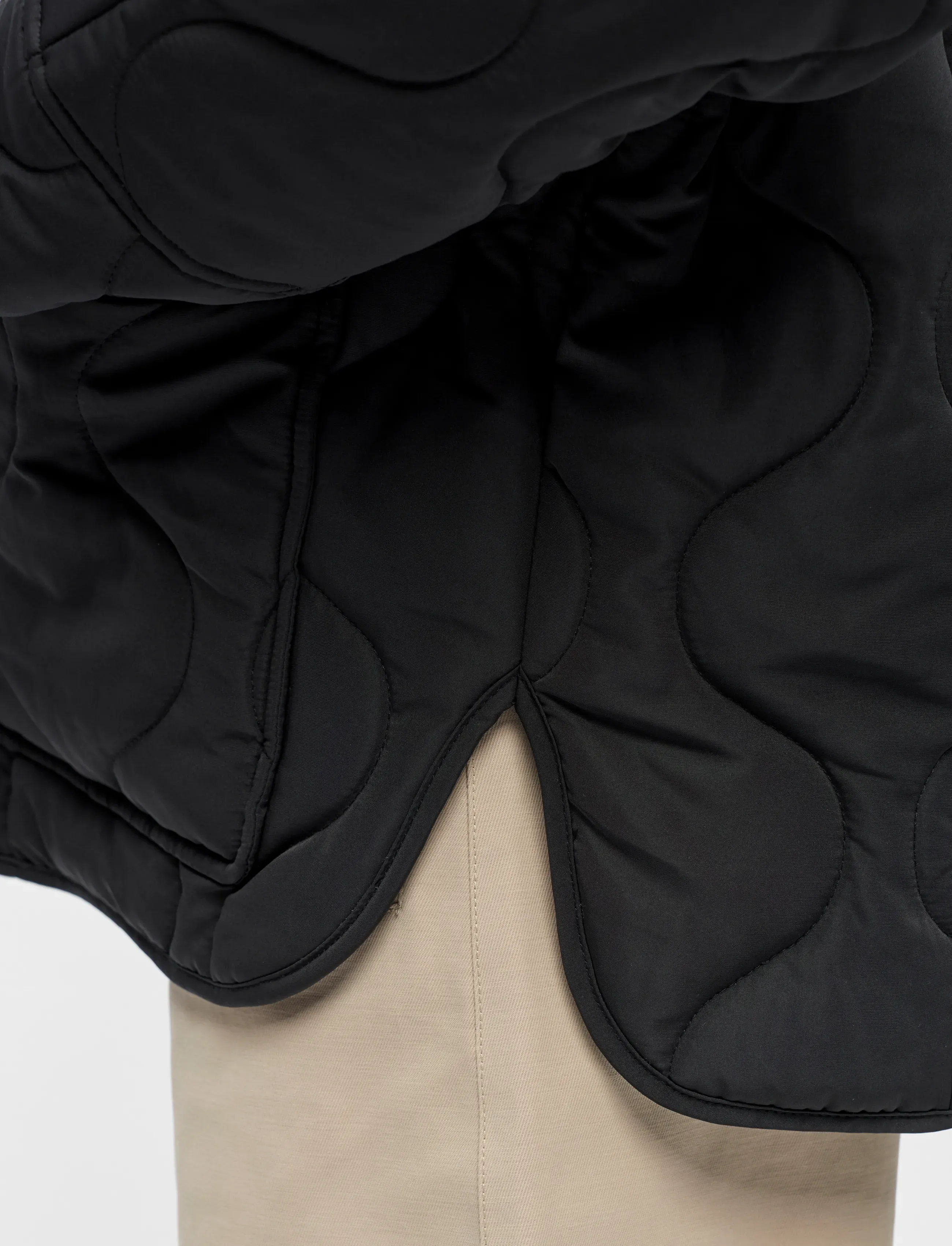 Object - OBJALLIE LS LO QUILTED JACKET NOOS - steppjacken - black - 4