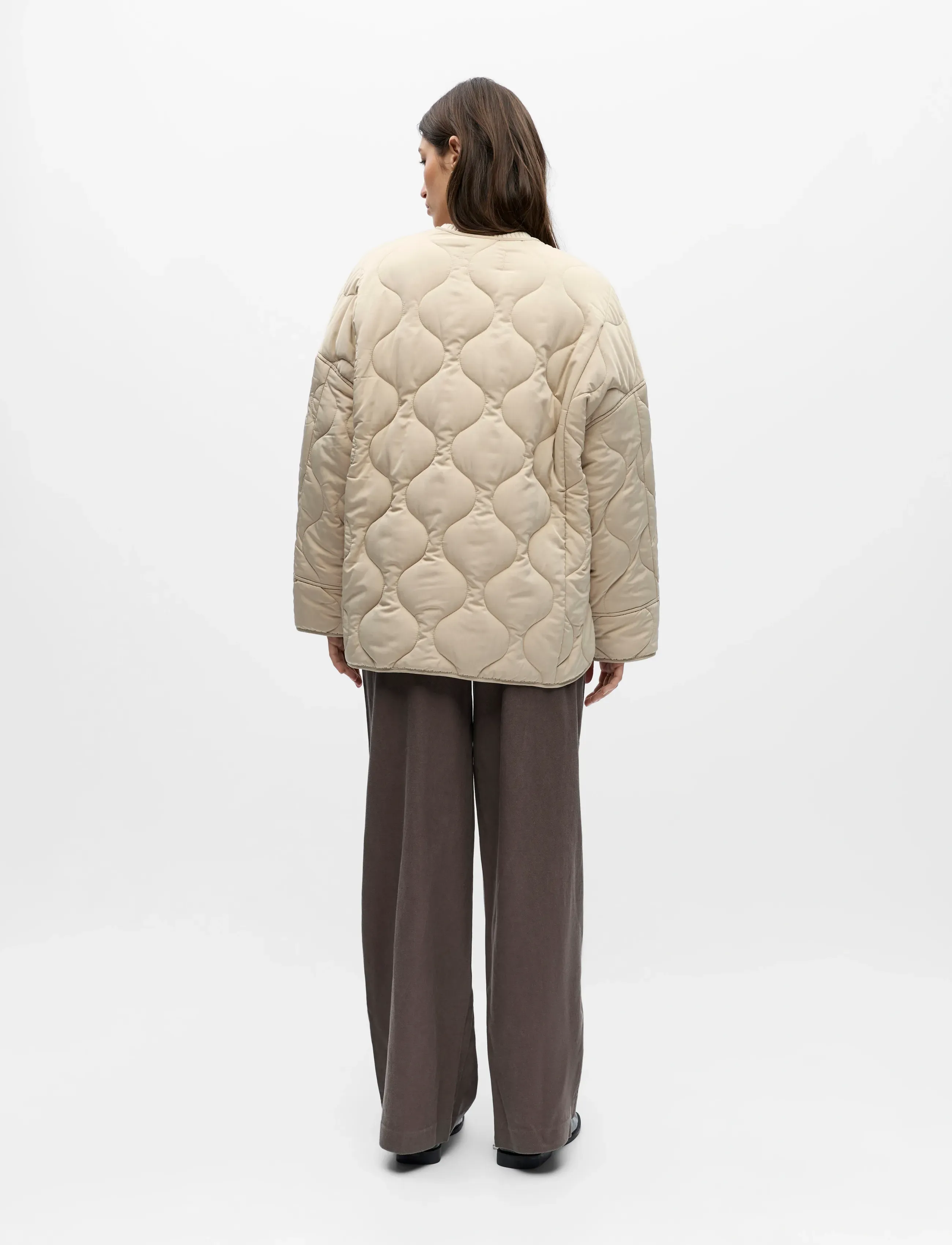 OBJECT Objallie Ls Lo Quilted Jacket Noos dunjackor dam – bild 2