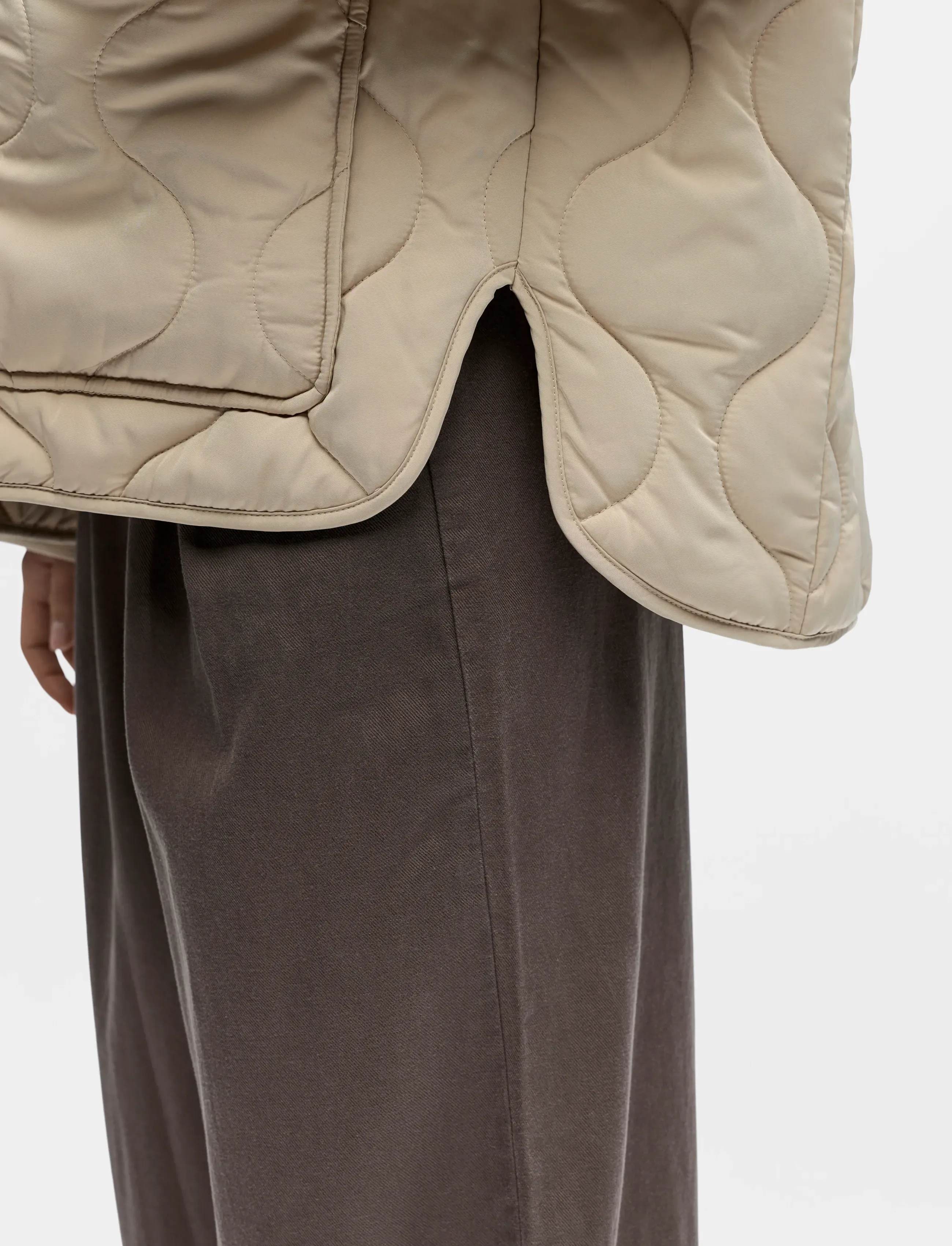 OBJECT Objallie Ls Lo Quilted Jacket Noos dunjackor dam – bild 3