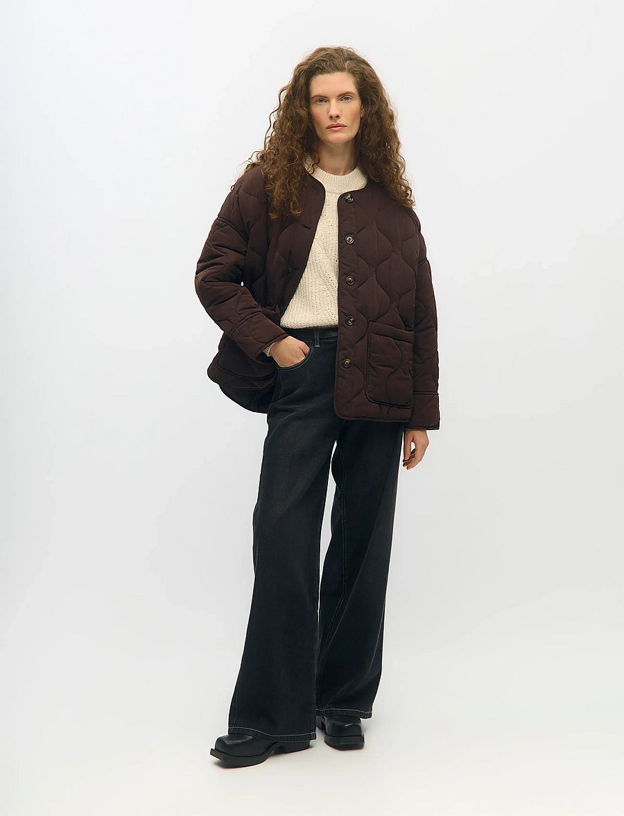 Object - OBJALLIE LS LO QUILTED JACKET NOOS - frühlingsjacken - java - 2