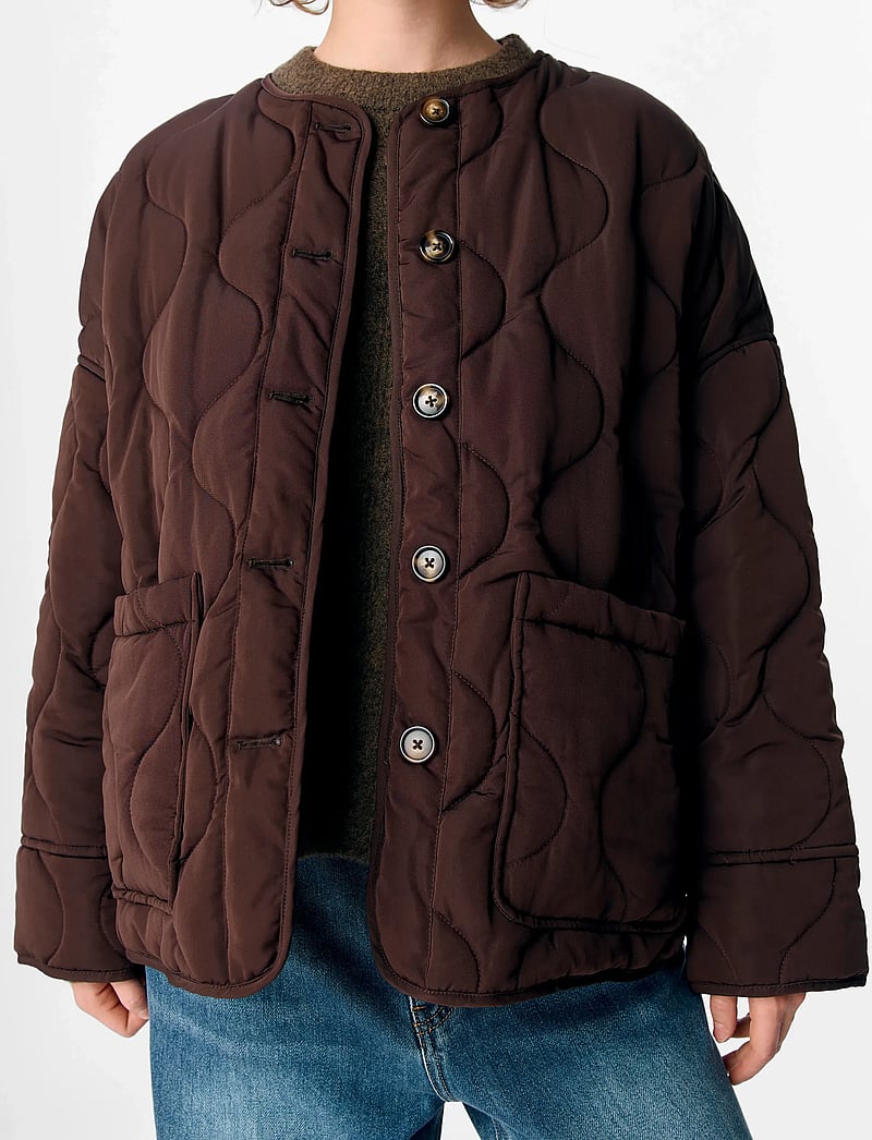 Object - OBJALLIE LS LO QUILTED JACKET NOOS - frühlingsjacken - java - 4