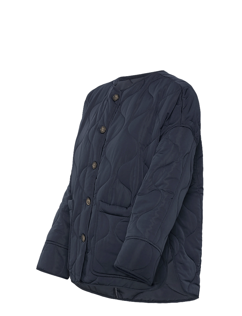 Object - OBJALLIE LS LO QUILTED JACKET NOOS - frühlingsjacken - sky captain - 4