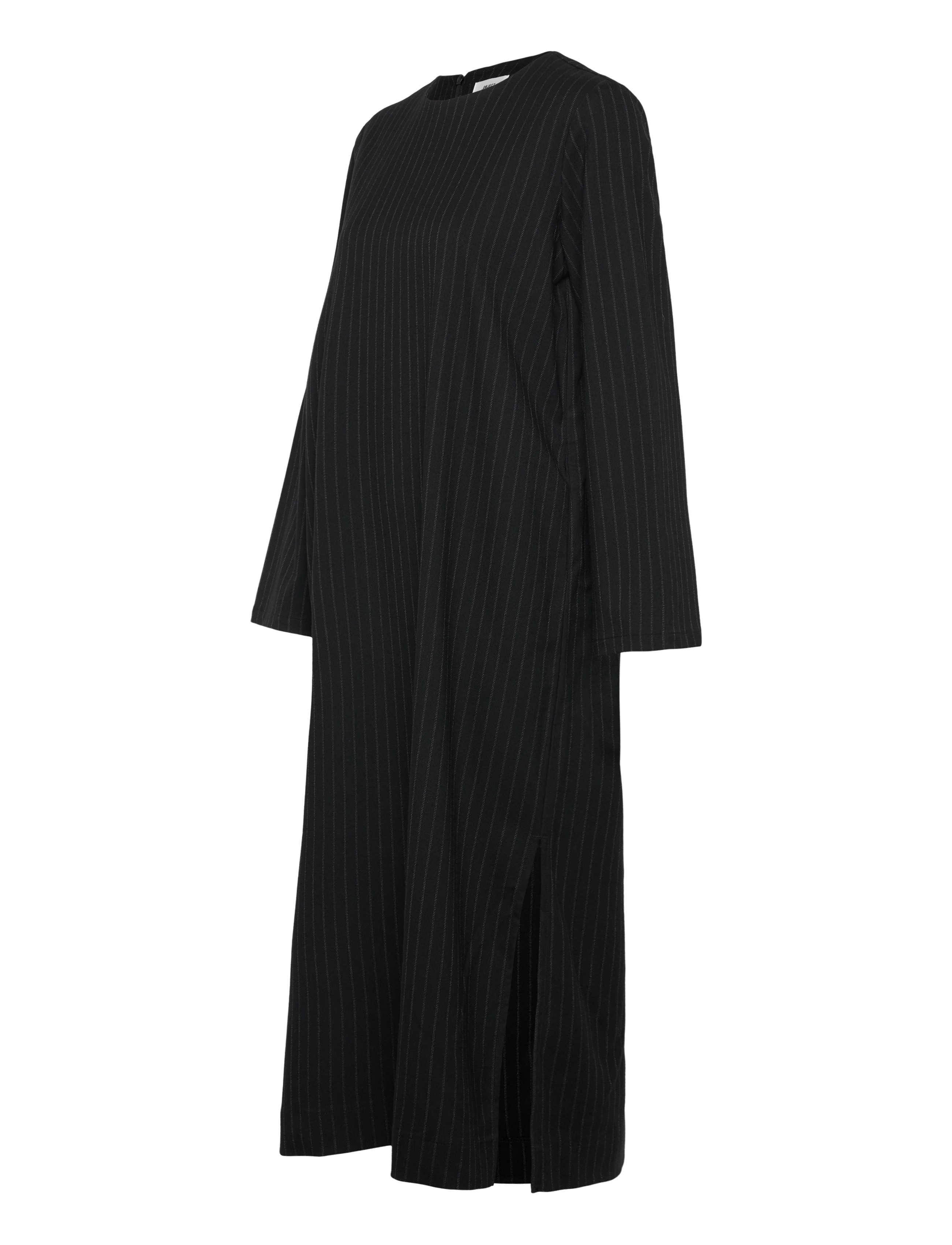 Object - OBJLISA LO L/S MIDI DRESS AOP DIV - maxikjoler - black - 3
